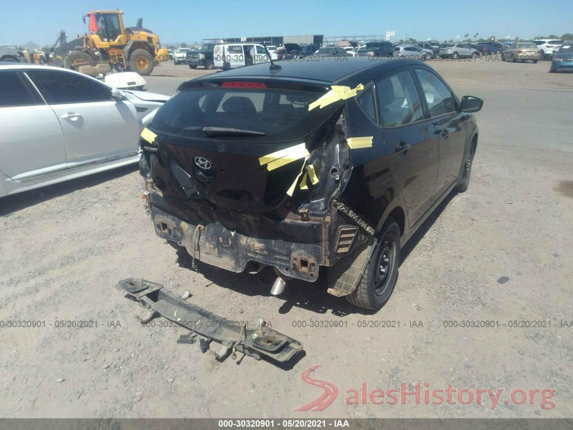 KMHCT5AE3GU239973 2016 HYUNDAI ACCENT