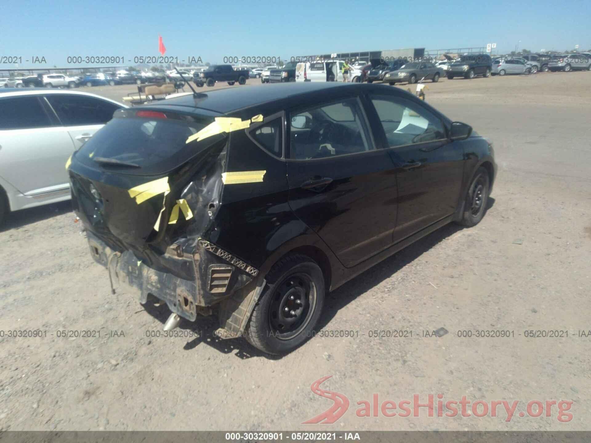 KMHCT5AE3GU239973 2016 HYUNDAI ACCENT