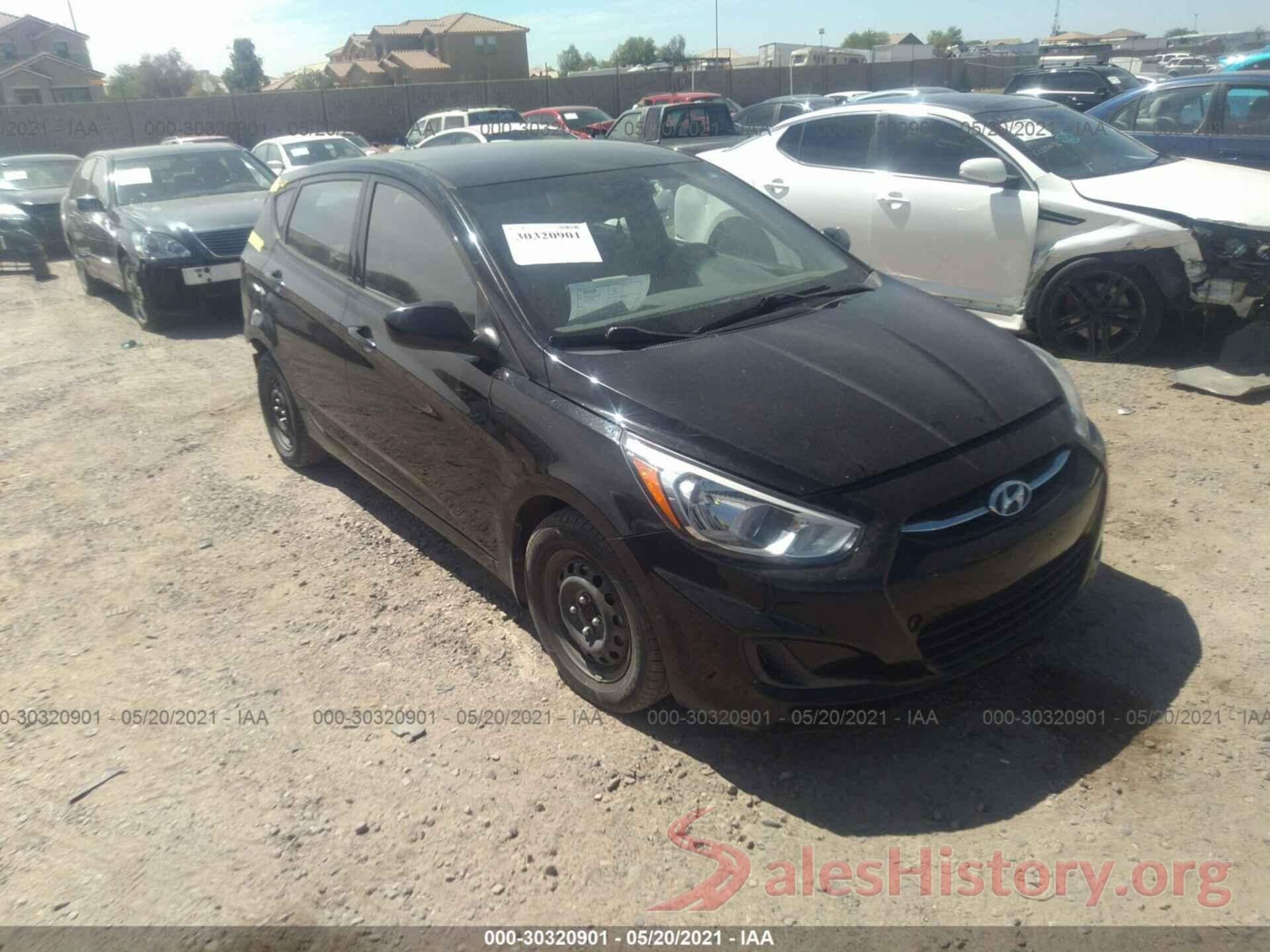 KMHCT5AE3GU239973 2016 HYUNDAI ACCENT