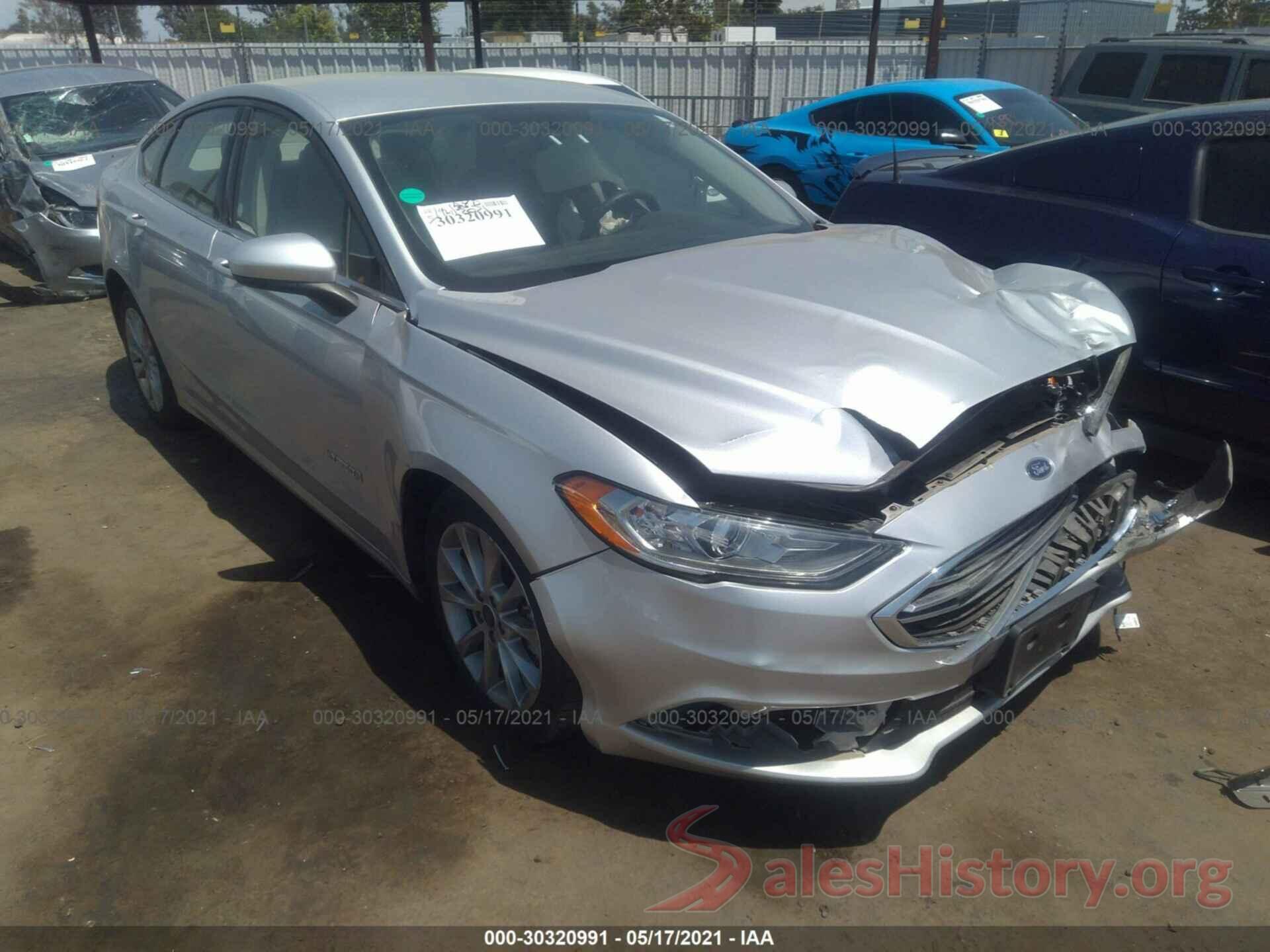 3FA6P0LU5HR383679 2017 FORD FUSION