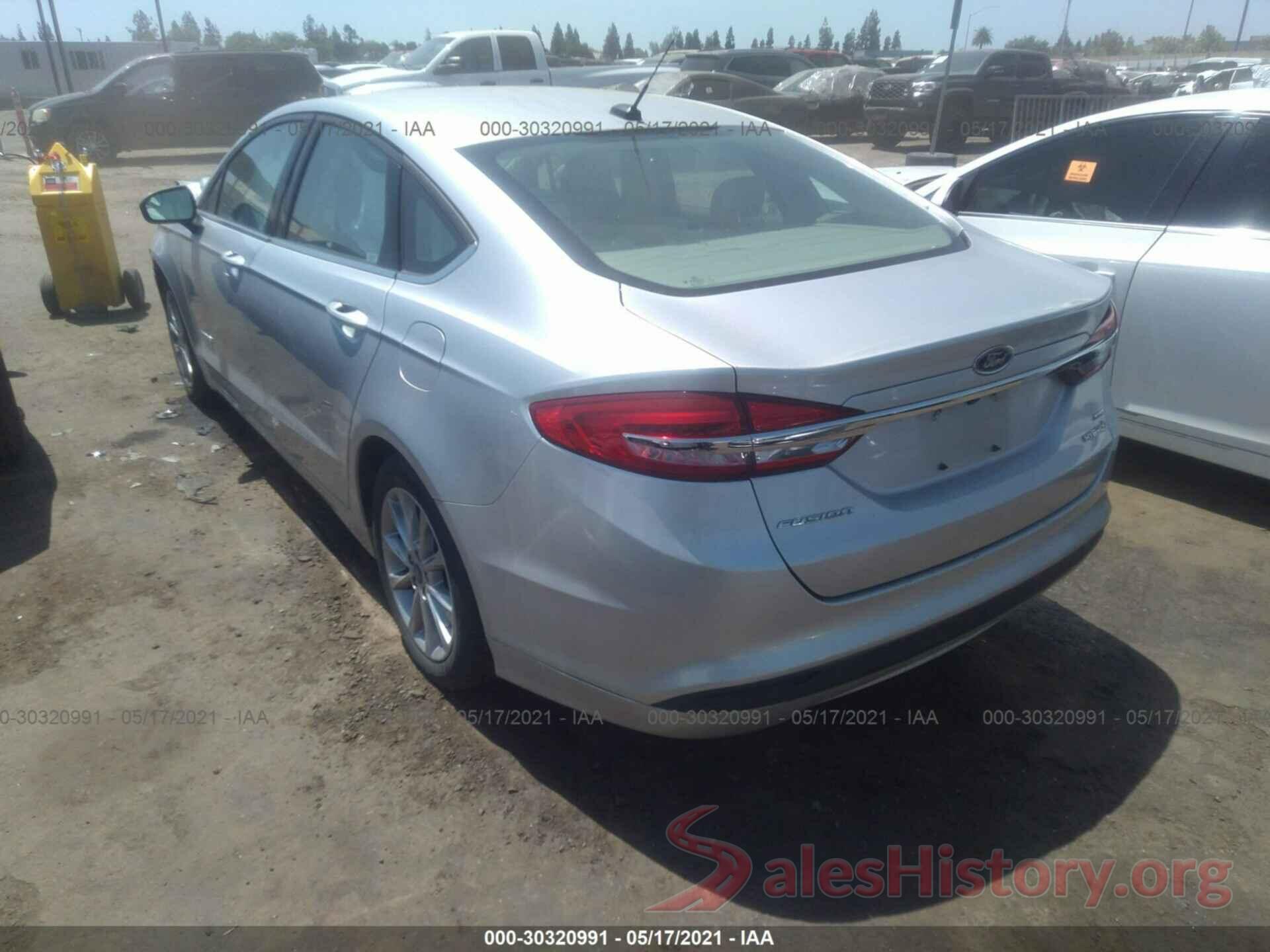 3FA6P0LU5HR383679 2017 FORD FUSION