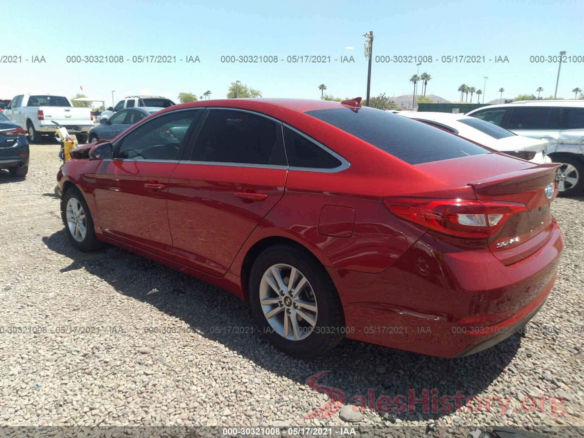 5NPE24AF3HH522873 2017 HYUNDAI SONATA