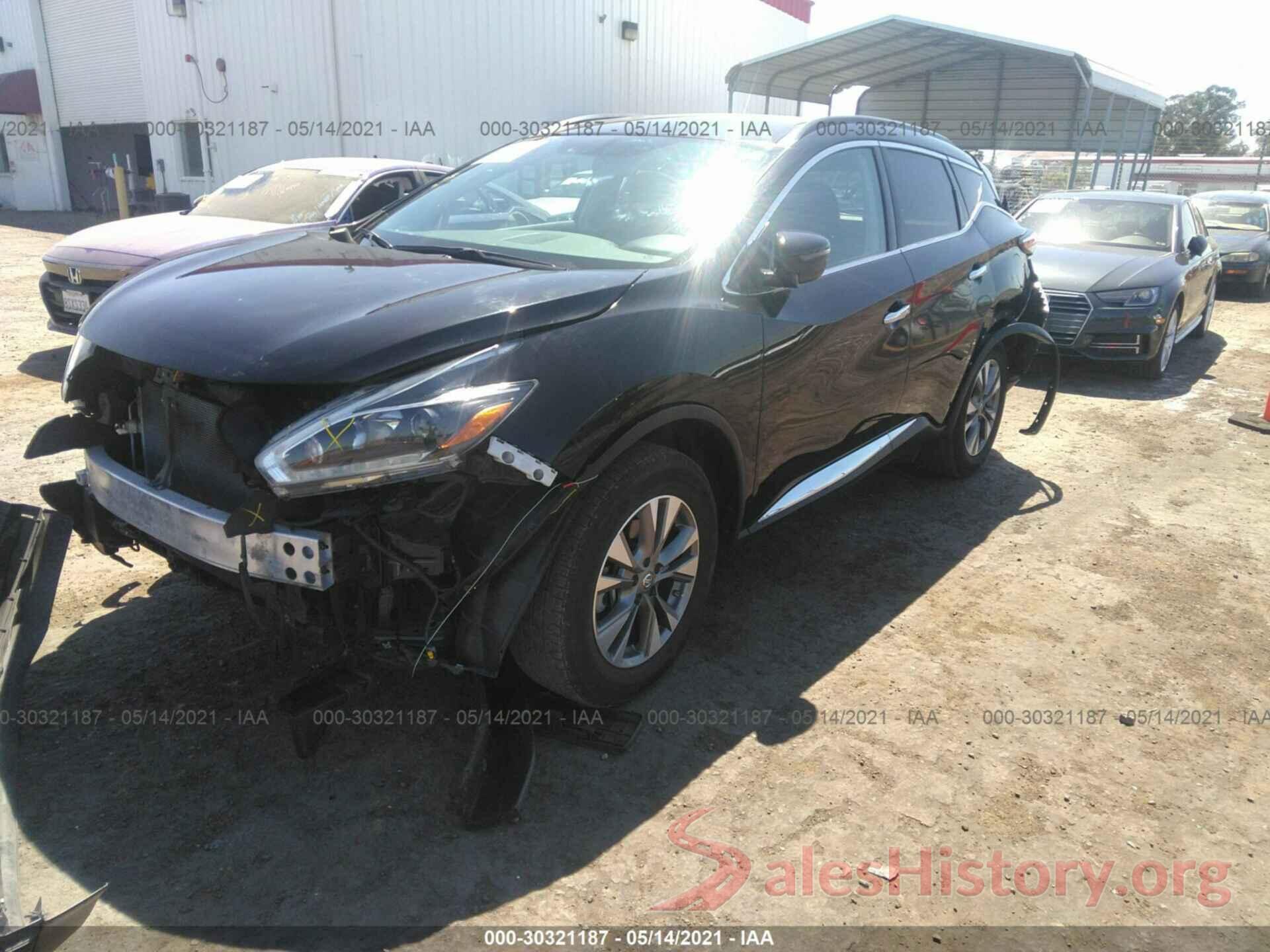 5N1AZ2MG7JN143511 2018 NISSAN MURANO