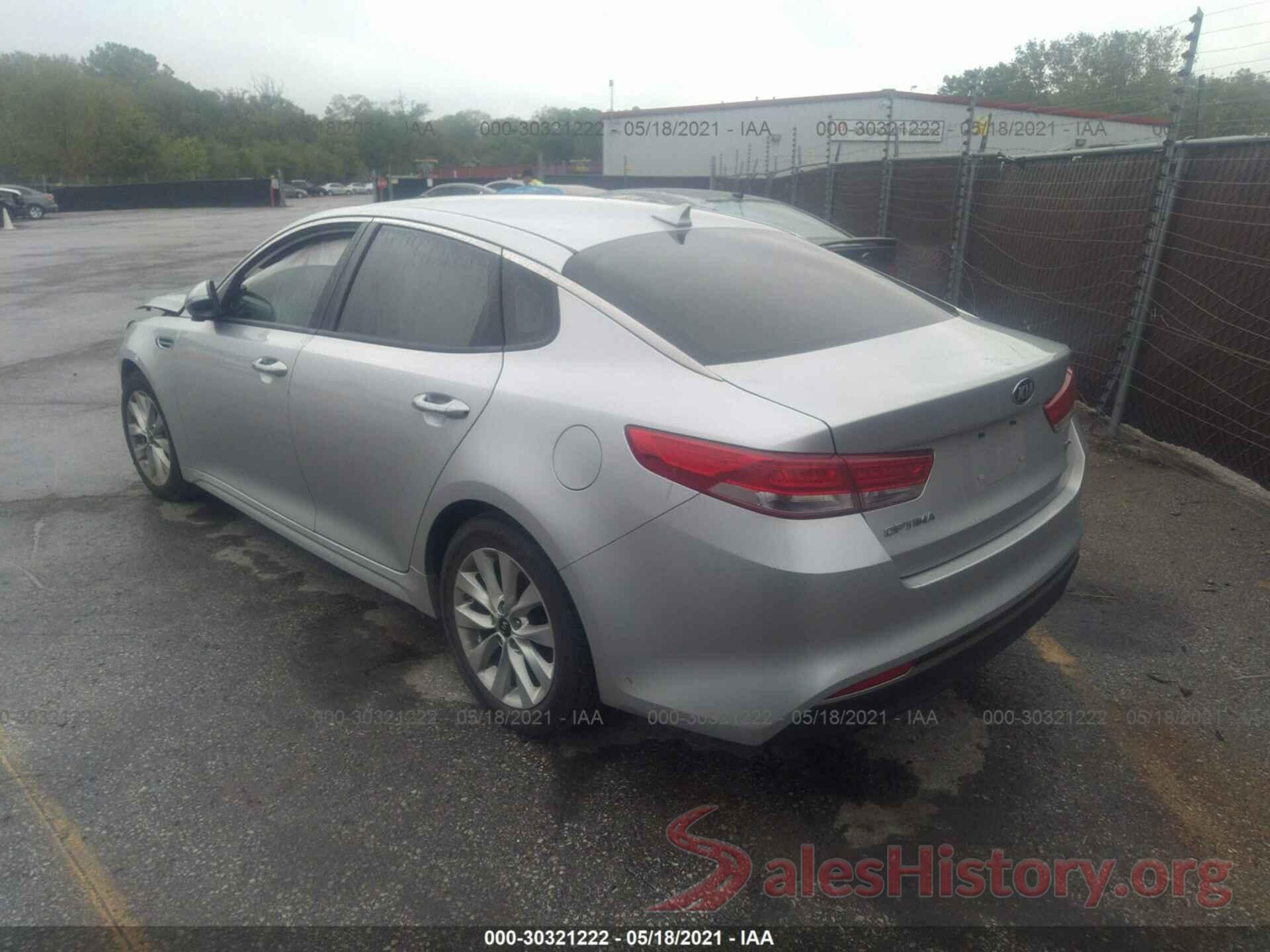 5XXGU4L32GG111593 2016 KIA OPTIMA