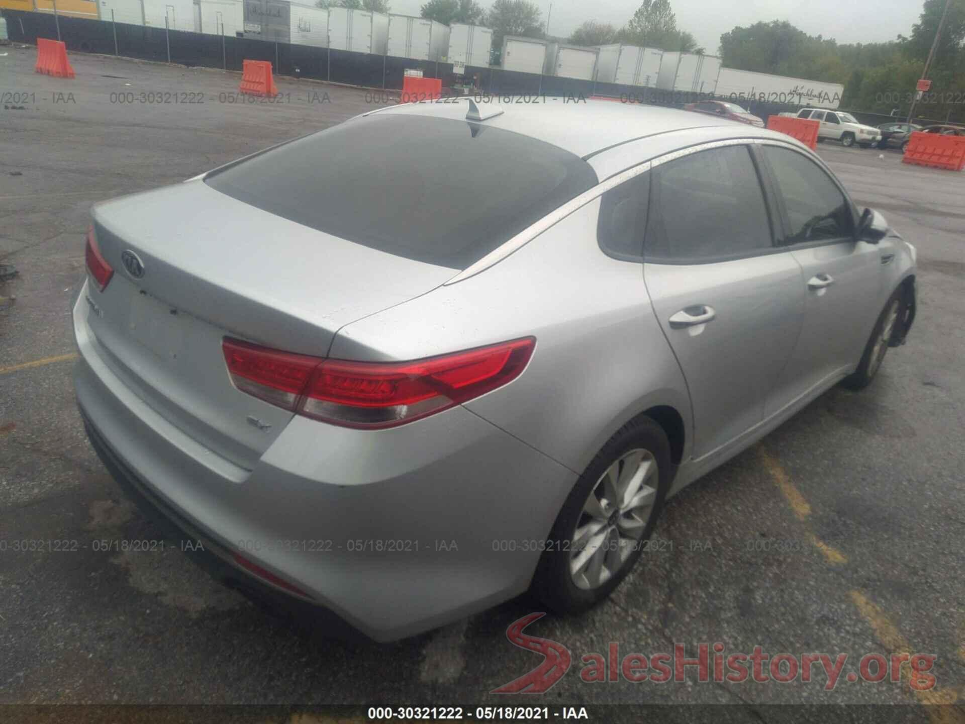 5XXGU4L32GG111593 2016 KIA OPTIMA