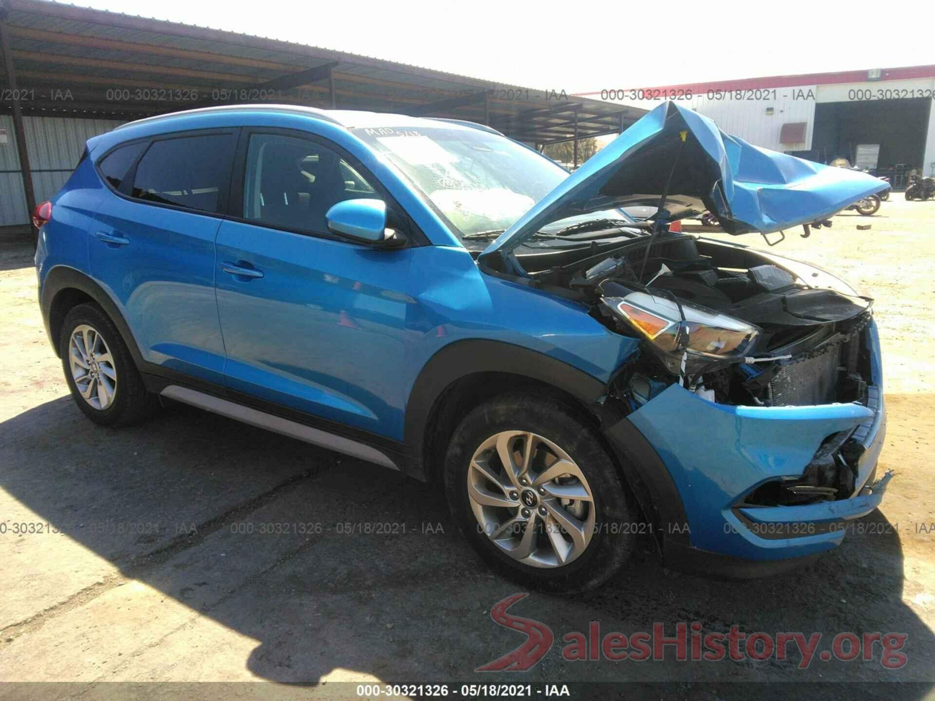 KM8J33A40JU626605 2018 HYUNDAI TUCSON