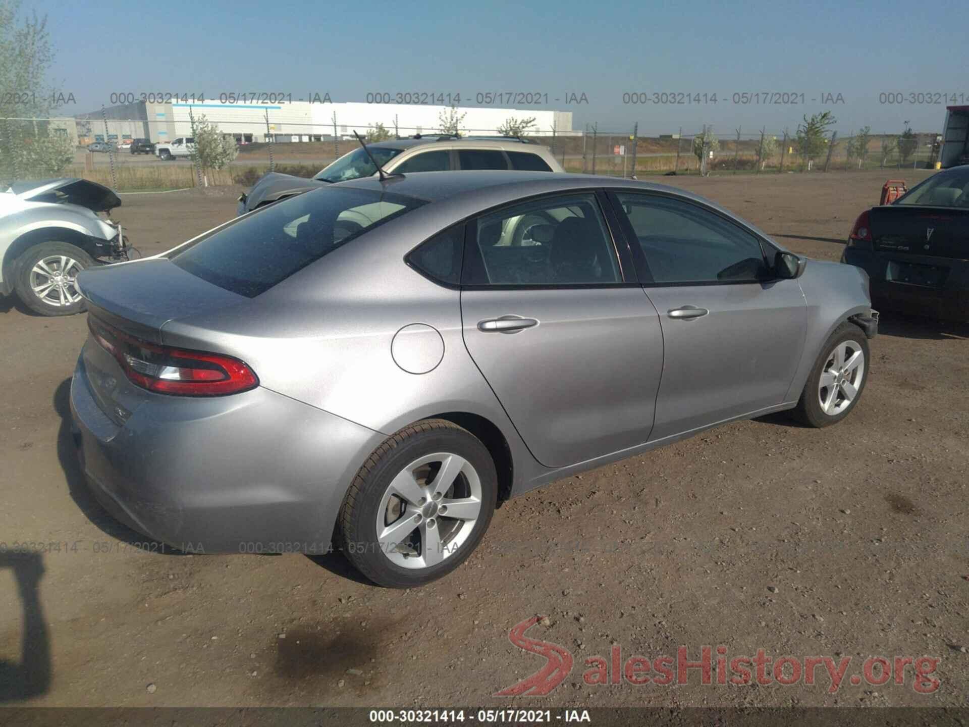 1C3CDFBA3GD629415 2016 DODGE DART