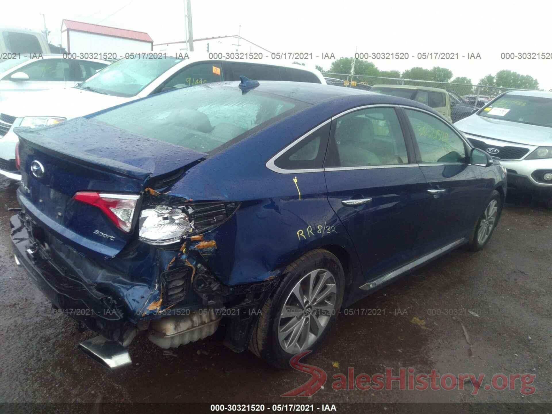 5NPE34AF6HH483080 2017 HYUNDAI SONATA