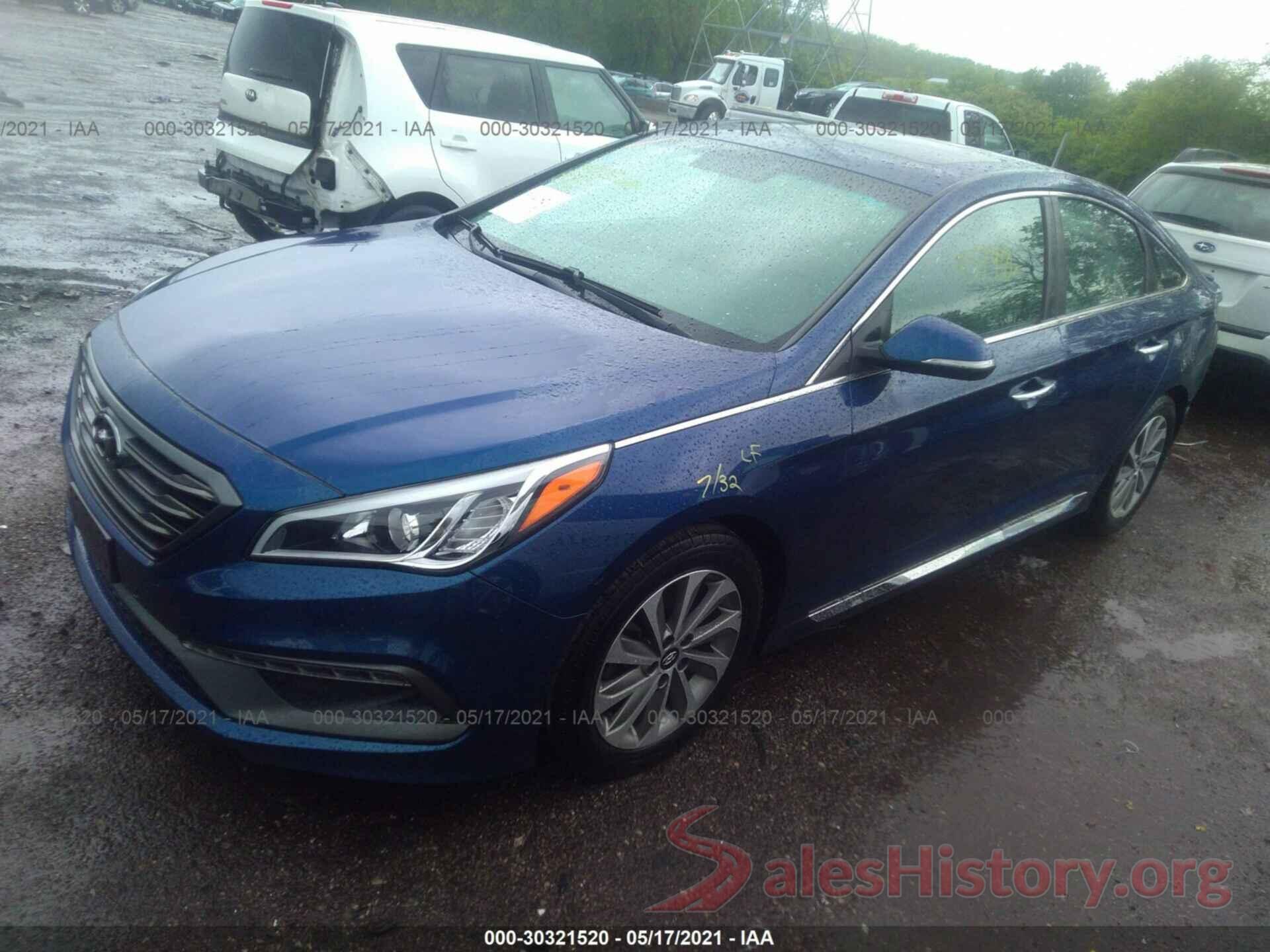 5NPE34AF6HH483080 2017 HYUNDAI SONATA