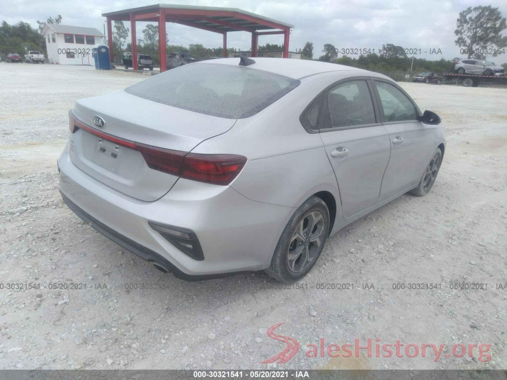 3KPF24AD0LE156533 2020 KIA FORTE