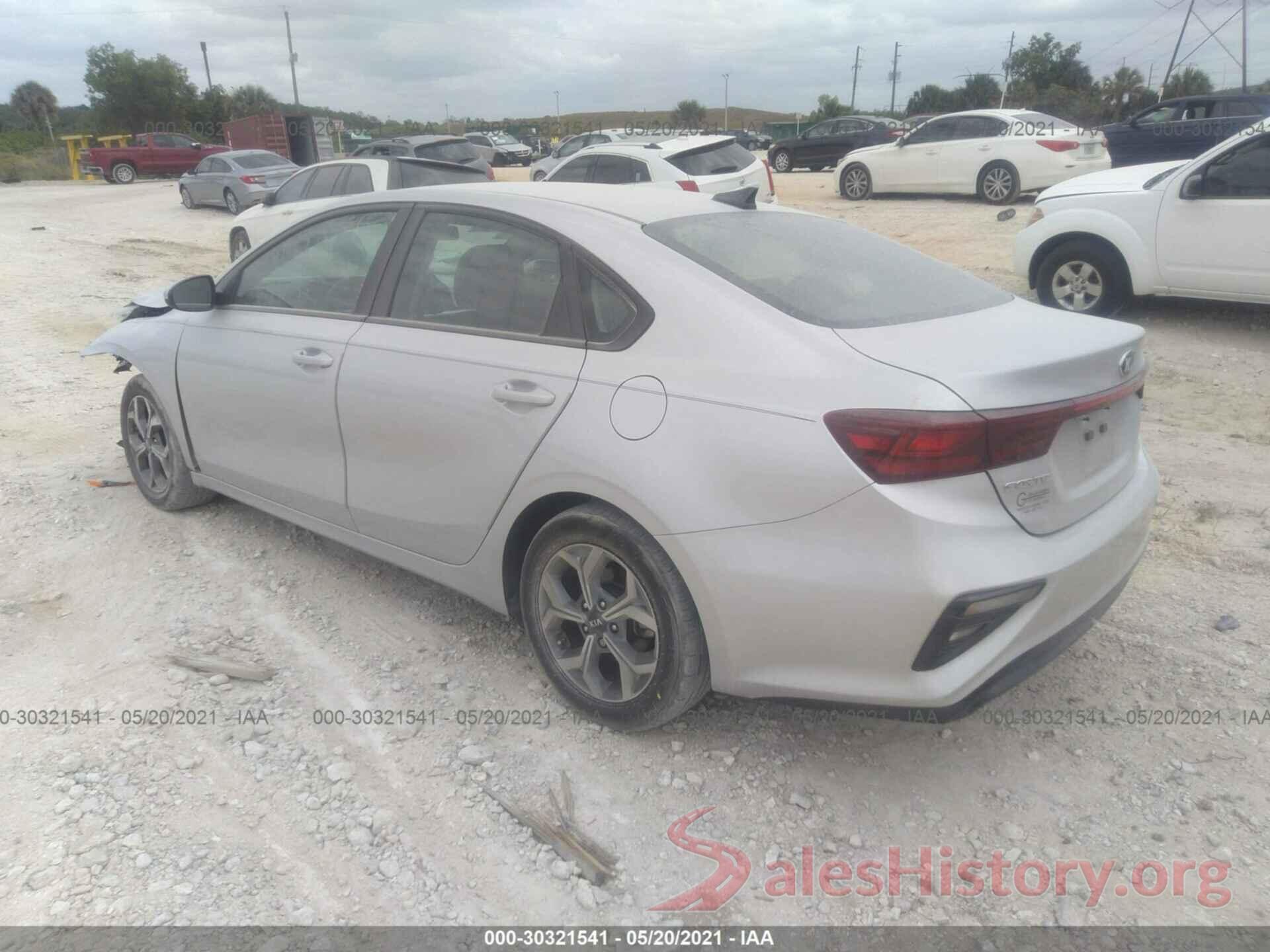 3KPF24AD0LE156533 2020 KIA FORTE