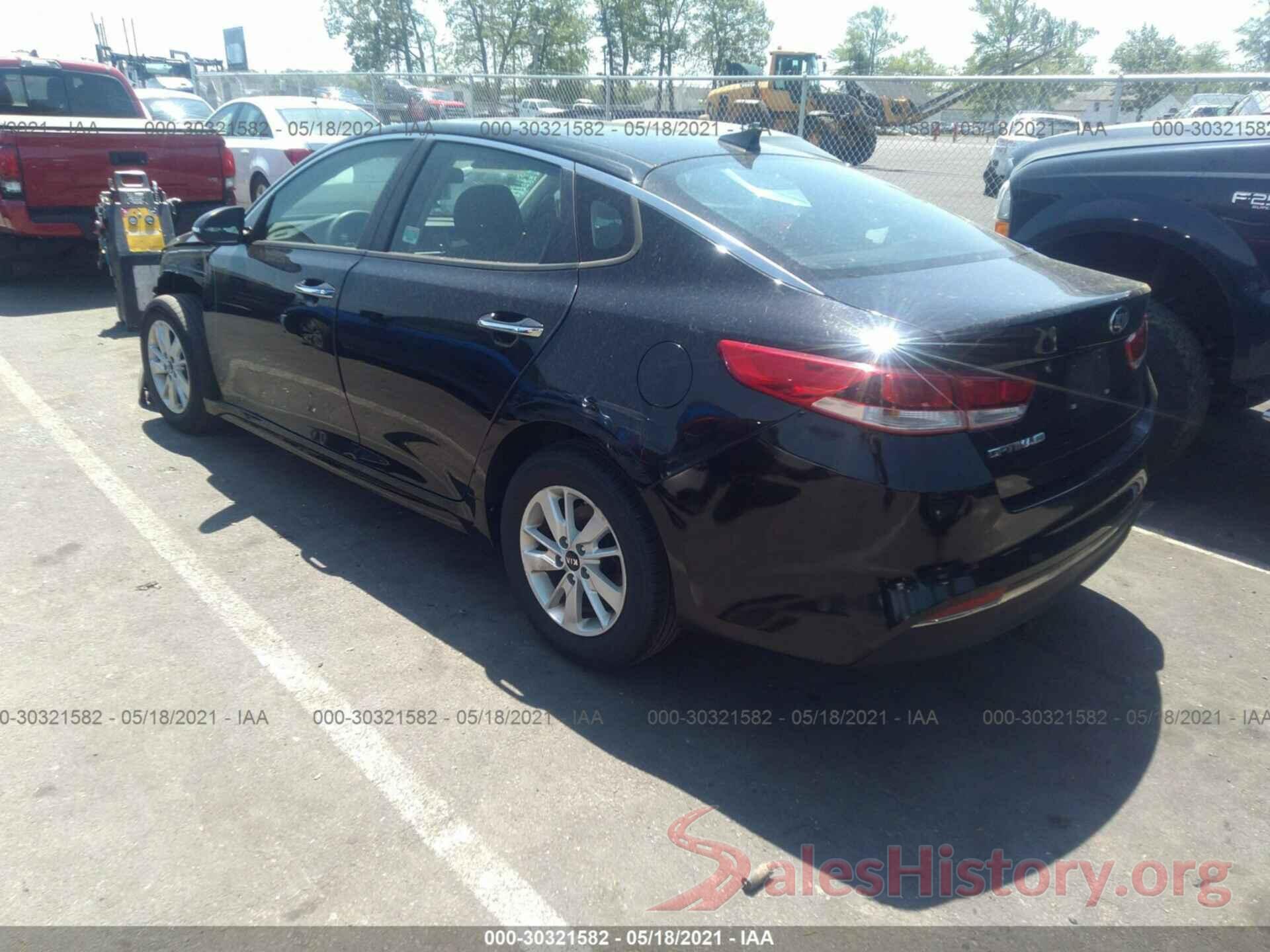 5XXGT4L33GG100489 2016 KIA OPTIMA