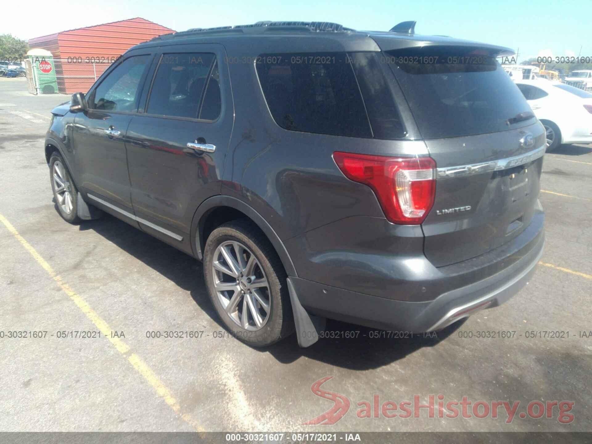 1FM5K7FH1GGC41312 2016 FORD EXPLORER