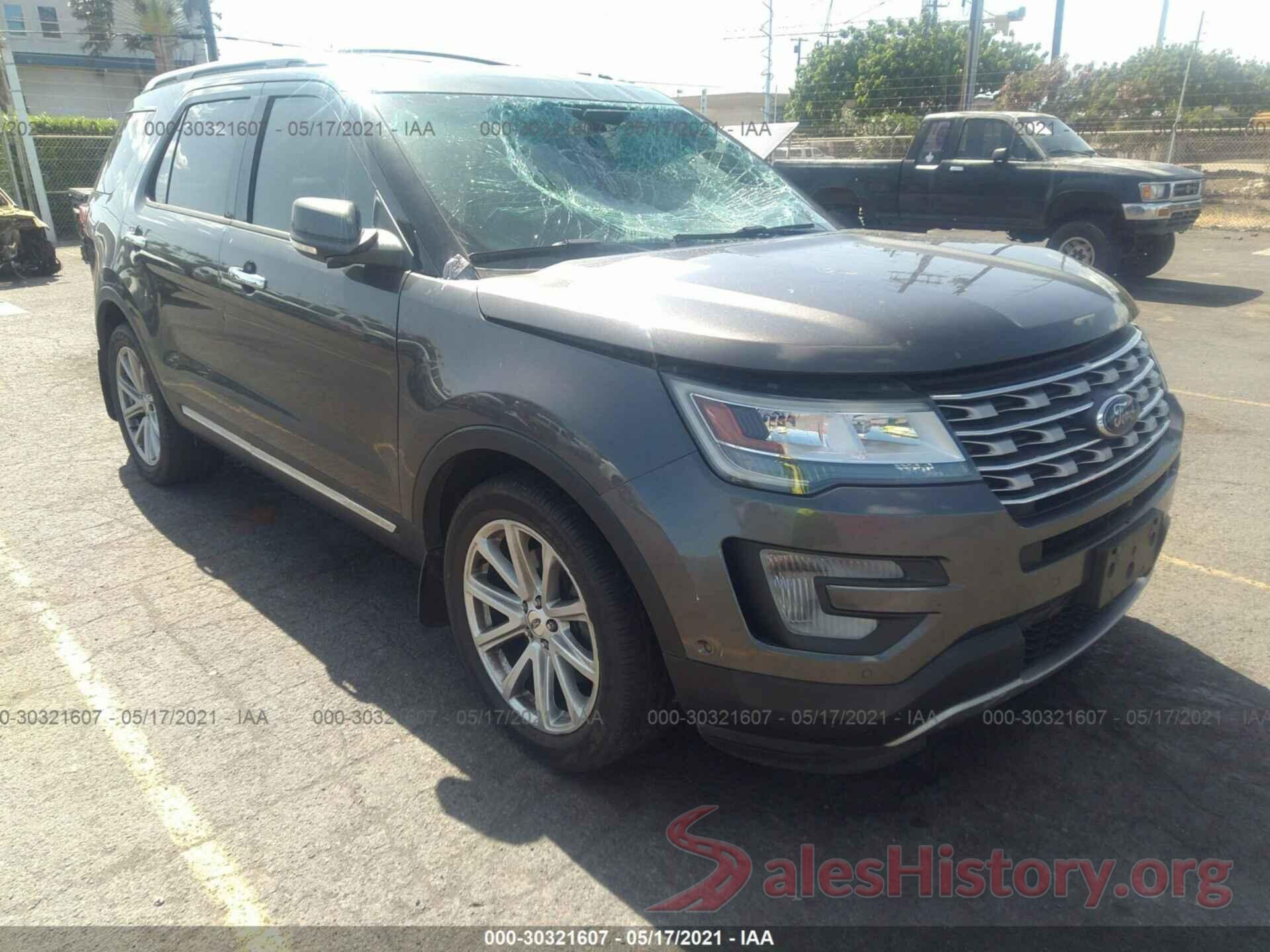 1FM5K7FH1GGC41312 2016 FORD EXPLORER