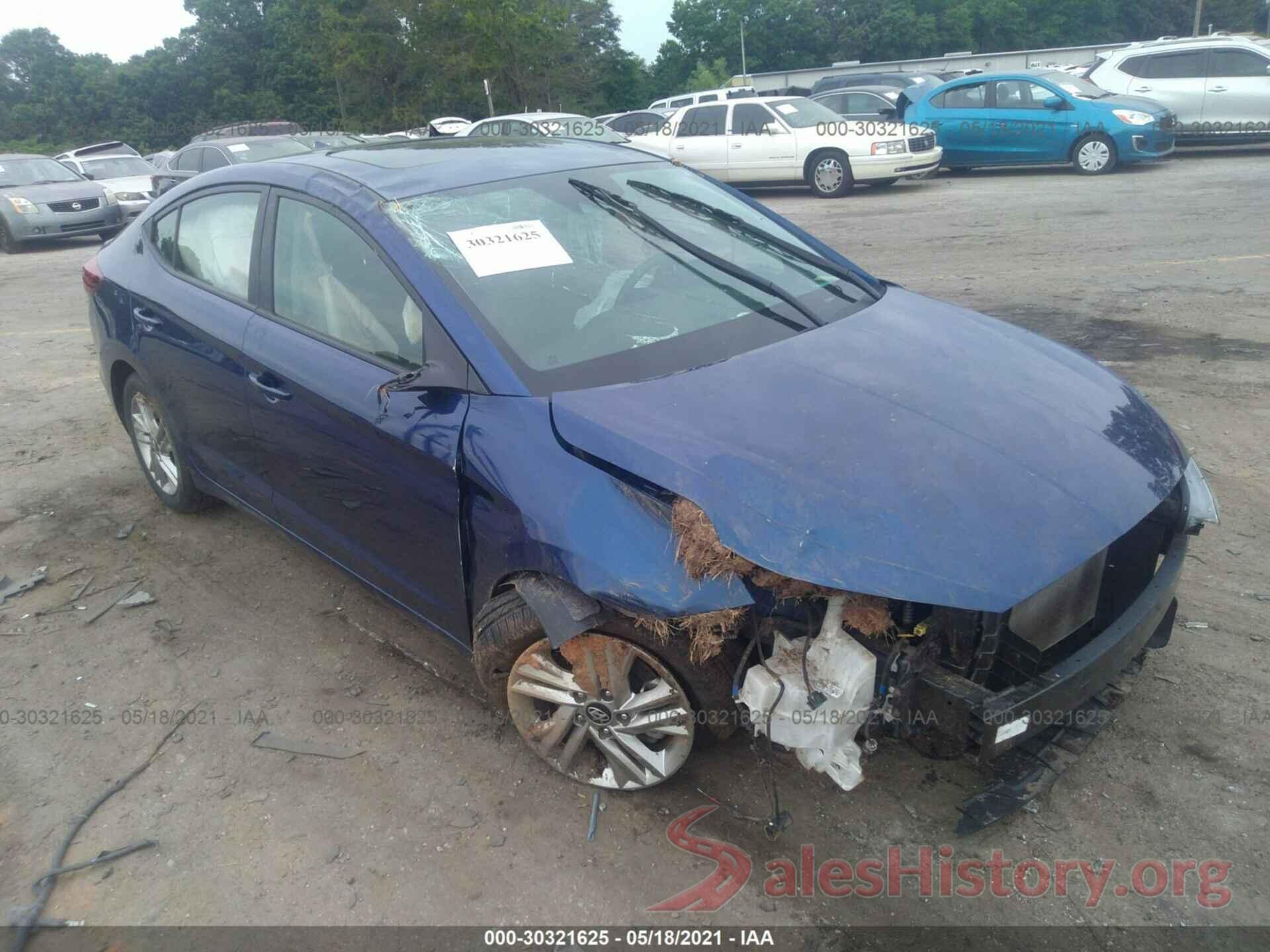 5NPD84LF7KH433144 2019 HYUNDAI ELANTRA