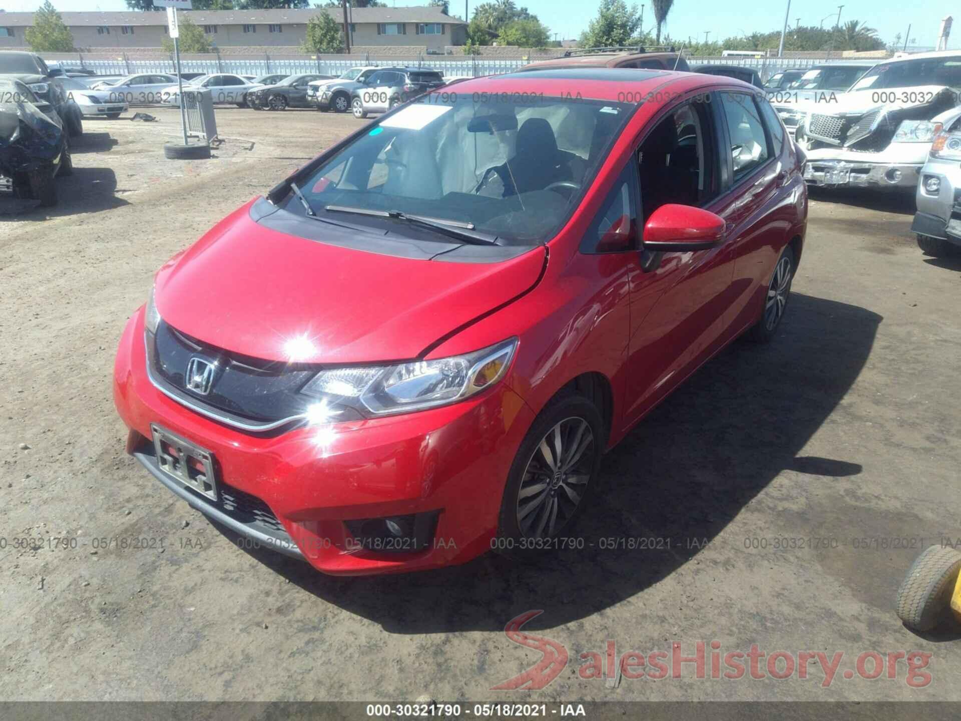 JHMGK5H79GS002303 2016 HONDA FIT