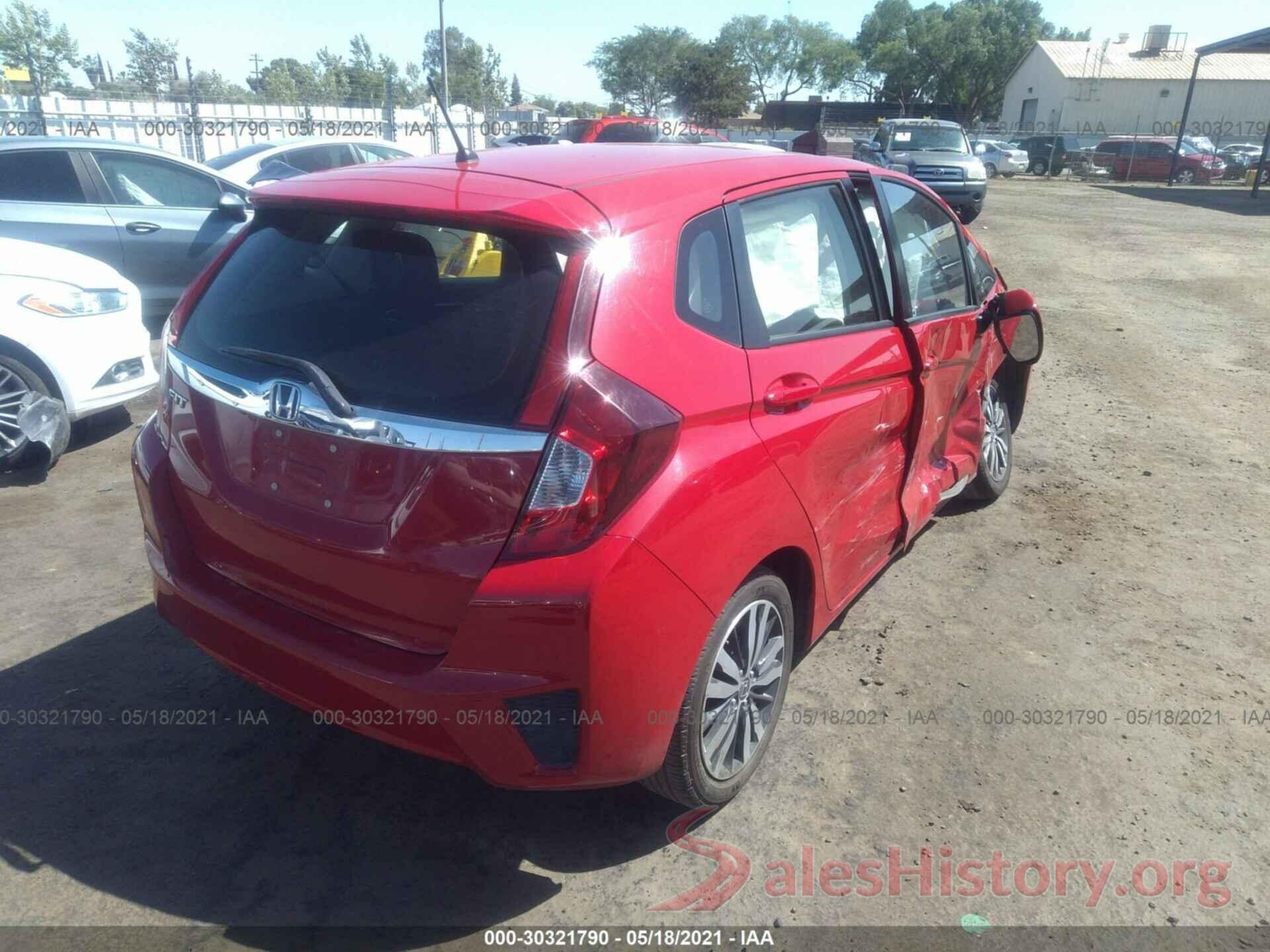 JHMGK5H79GS002303 2016 HONDA FIT