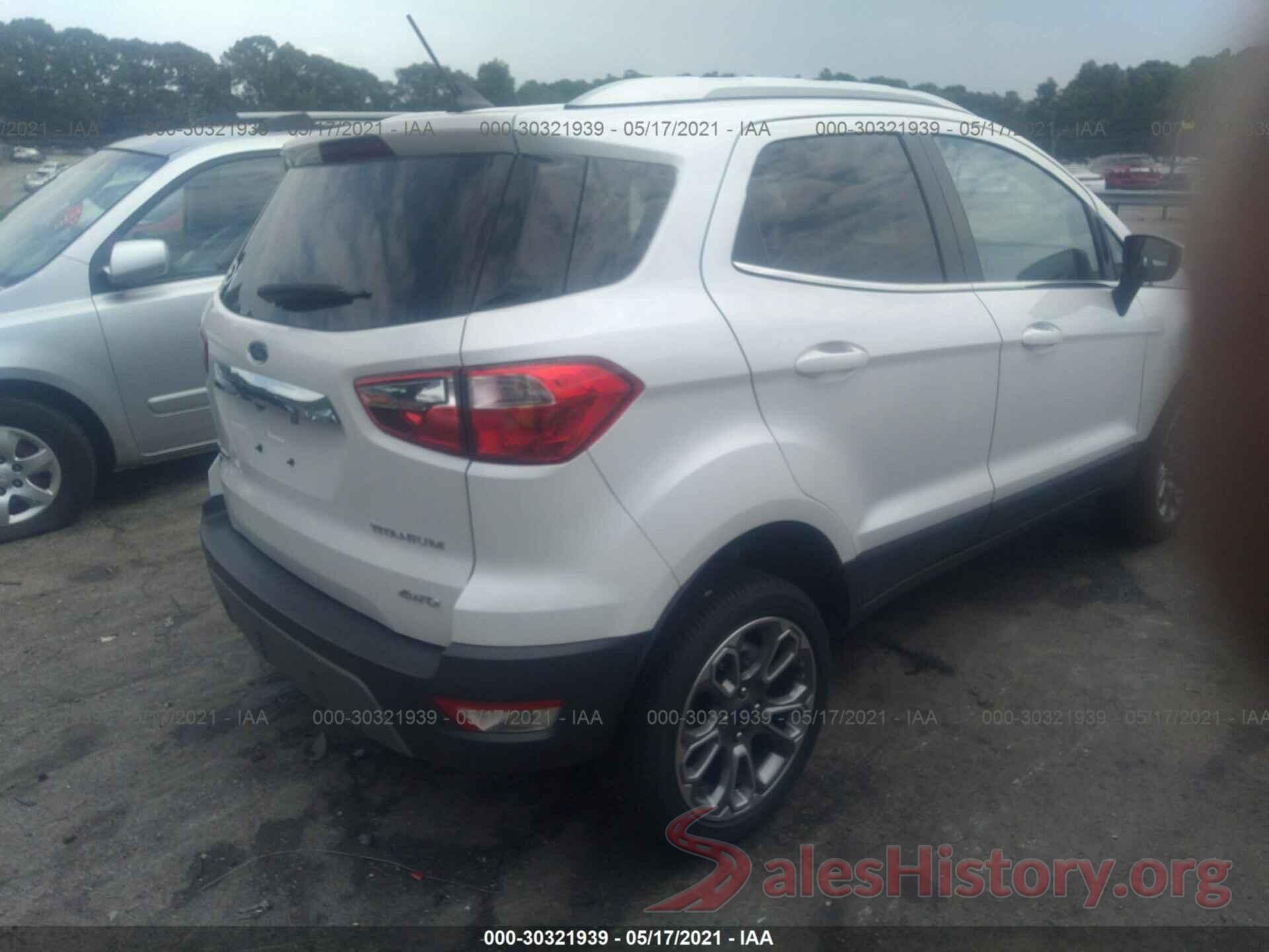 MAJ6S3KL0LC340562 2020 FORD ECOSPORT