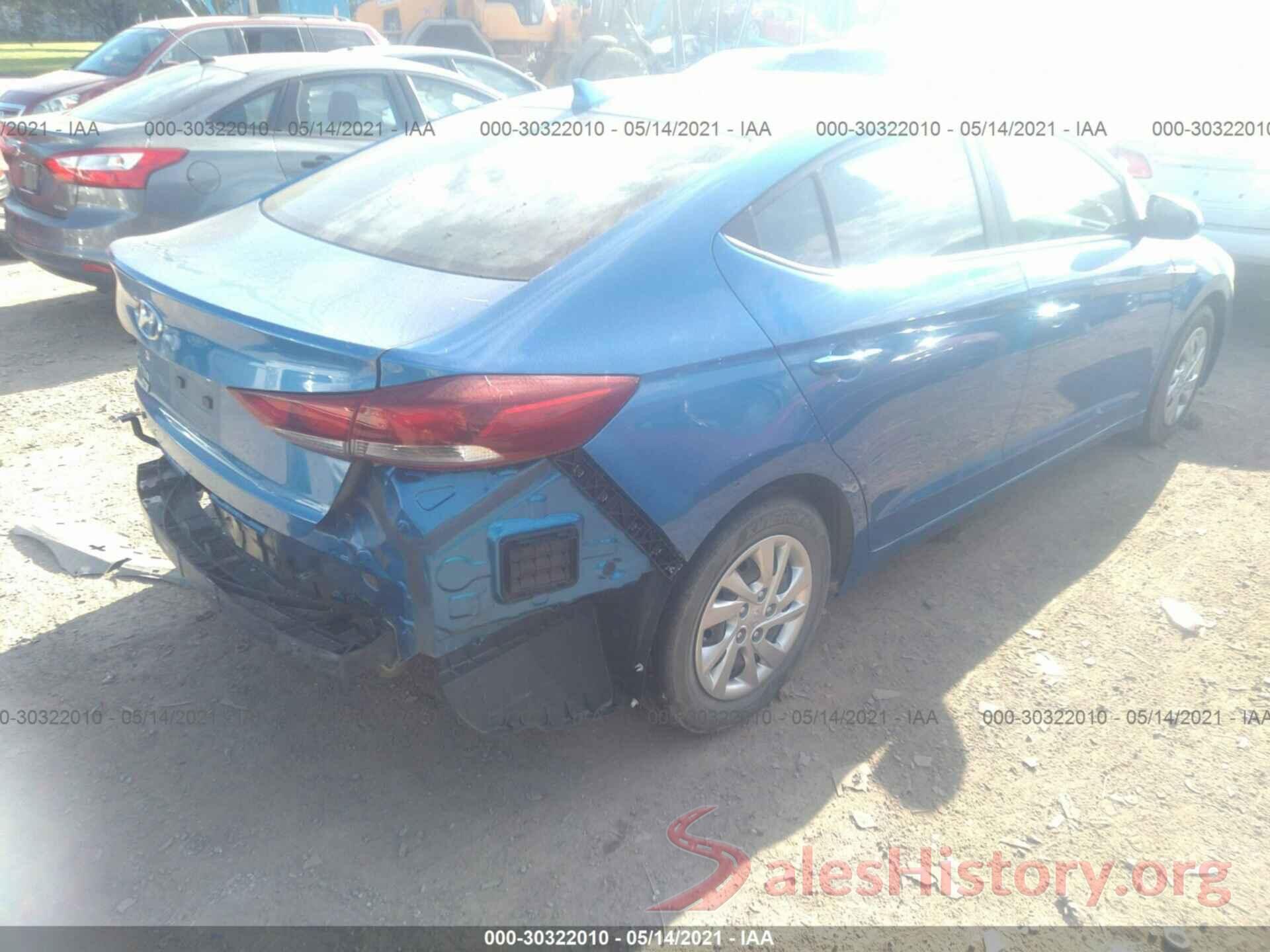 KMHD74LF3HU079765 2017 HYUNDAI ELANTRA