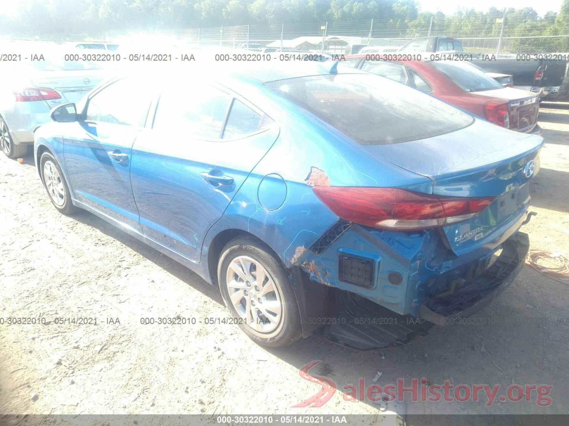 KMHD74LF3HU079765 2017 HYUNDAI ELANTRA