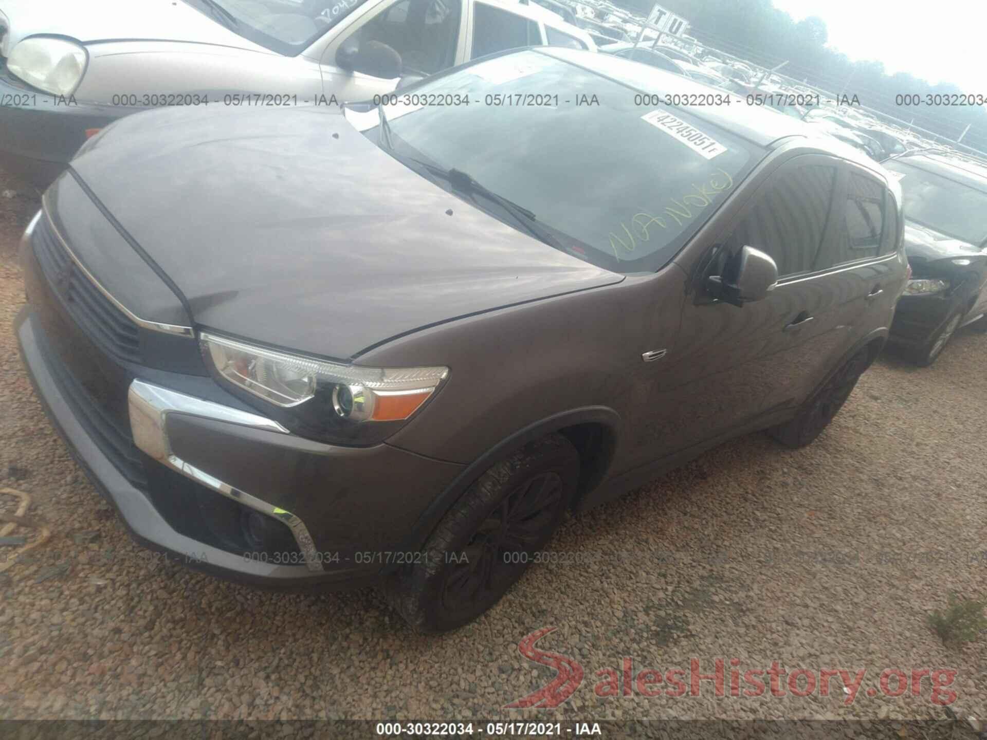 JA4AP3AU5GZ061492 2016 MITSUBISHI OUTLANDER SPORT