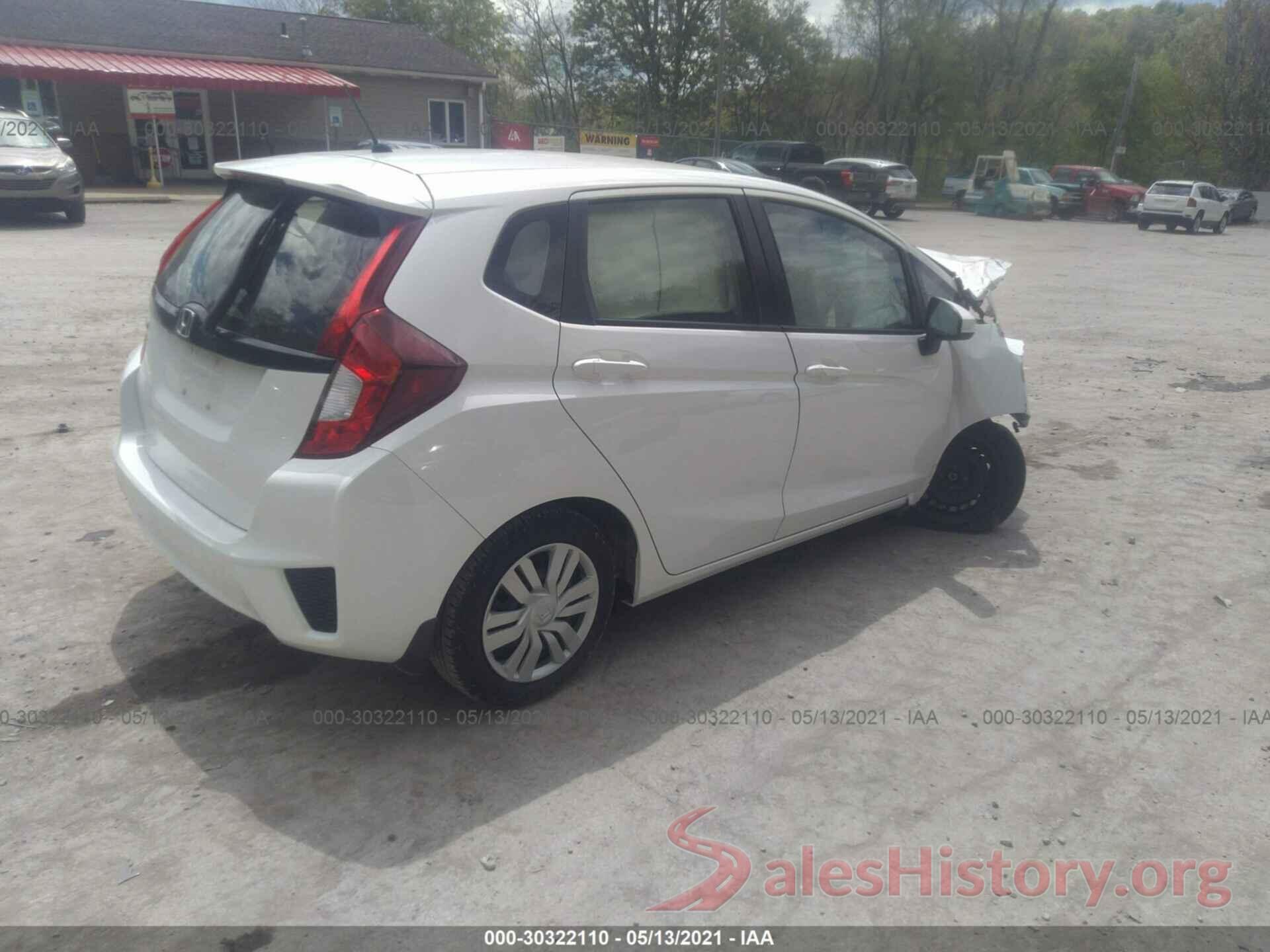 JHMGK5H53HS007061 2017 HONDA FIT