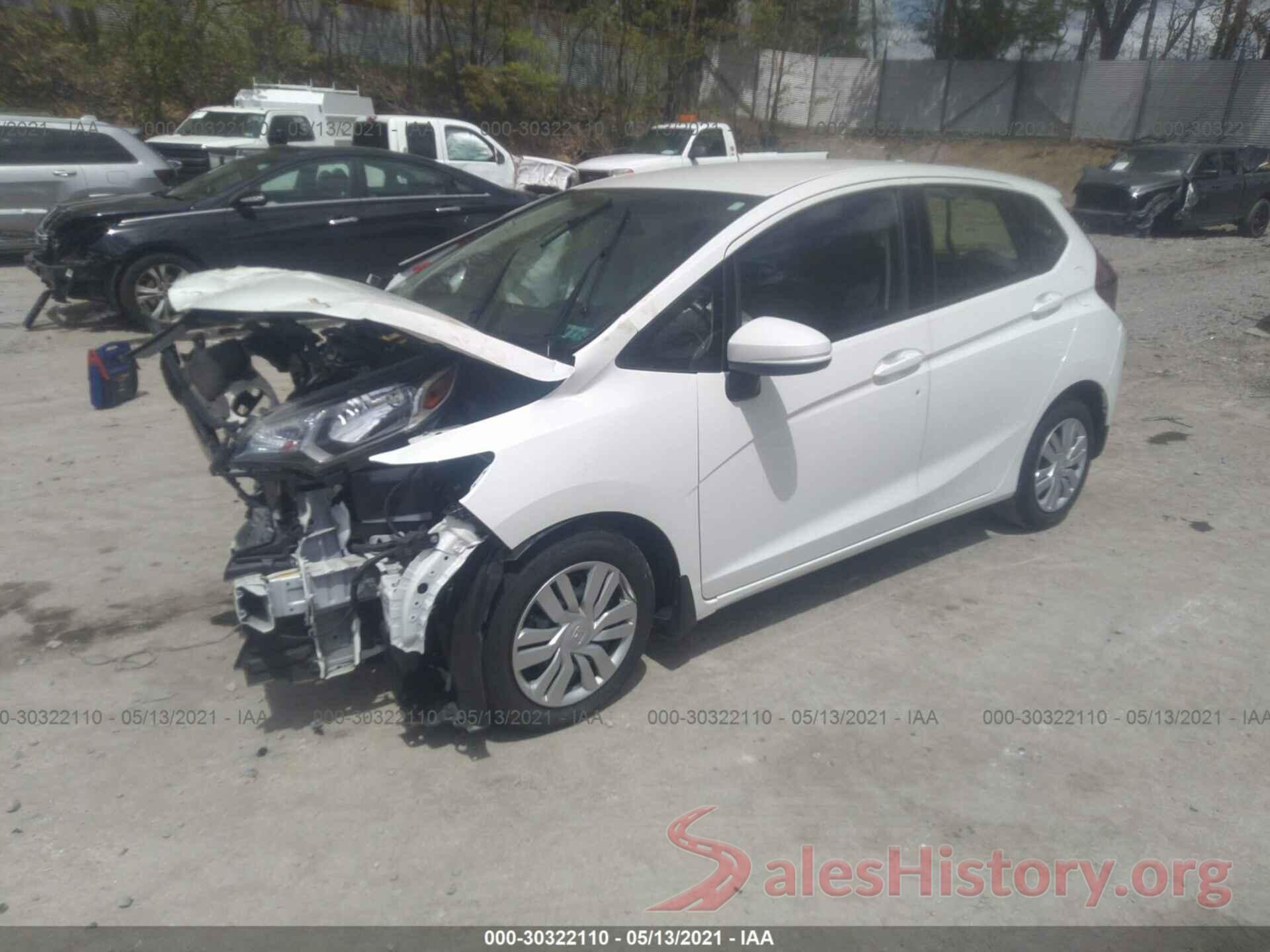 JHMGK5H53HS007061 2017 HONDA FIT