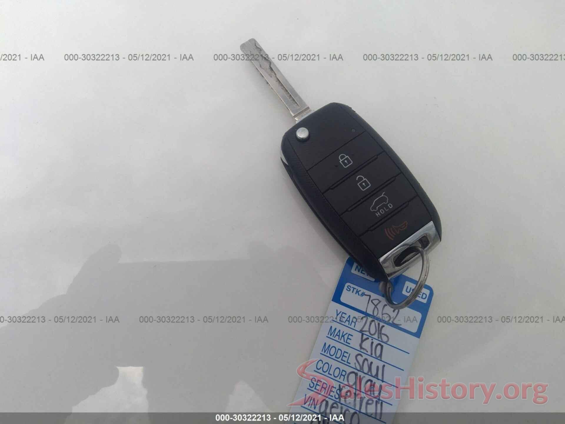 KNDJP3A54G7337171 2016 KIA SOUL