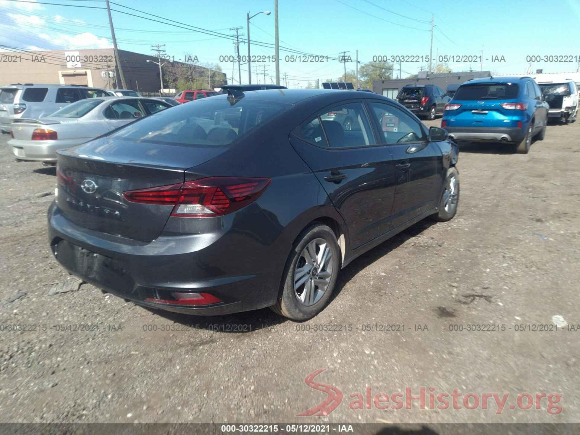 5NPD84LF6LH582274 2020 HYUNDAI ELANTRA