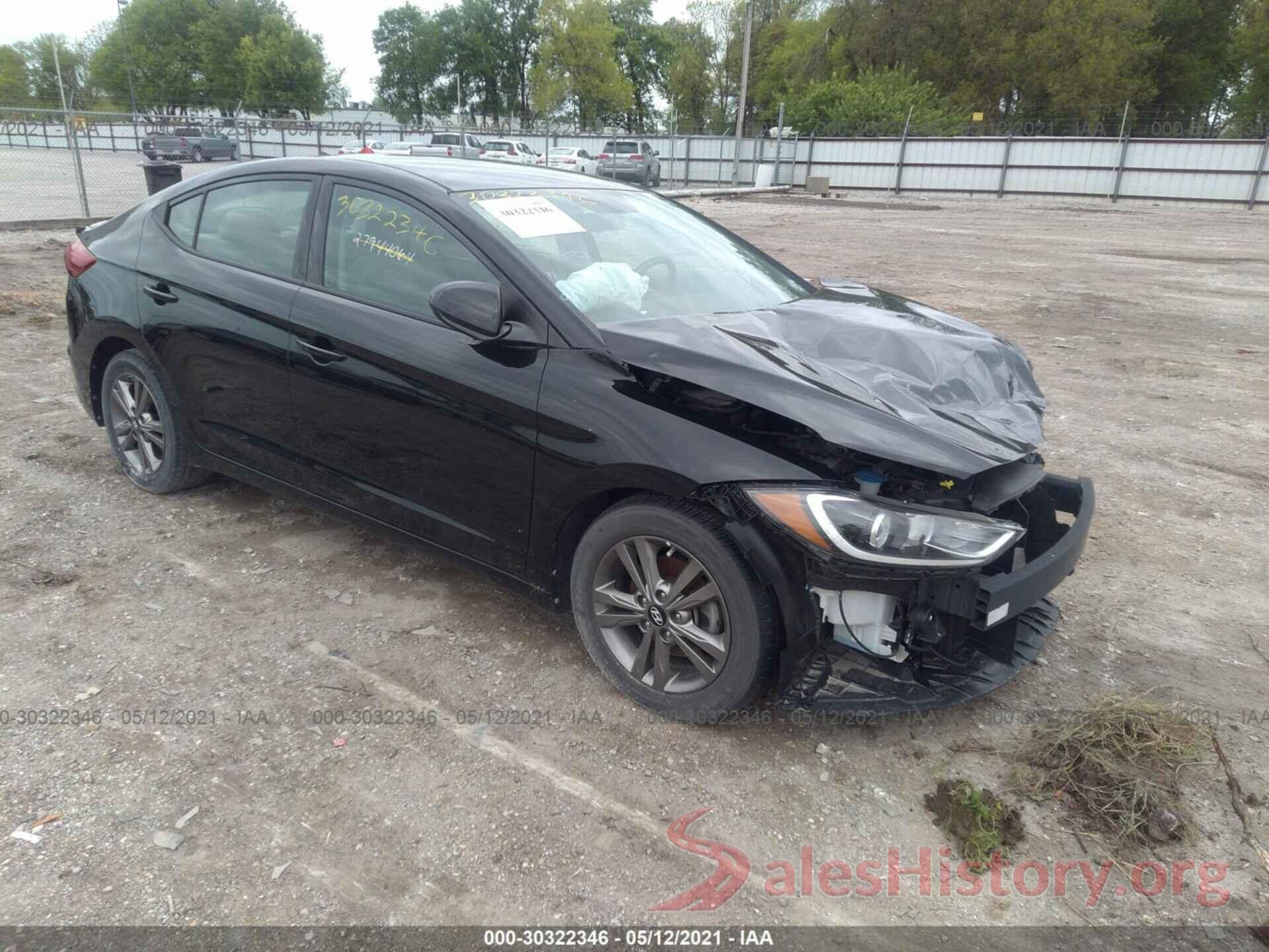 5NPD84LF7HH077870 2017 HYUNDAI ELANTRA