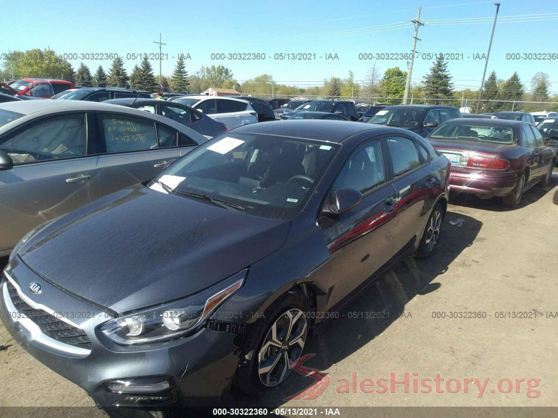 3KPF24AD3ME307446 2021 KIA FORTE