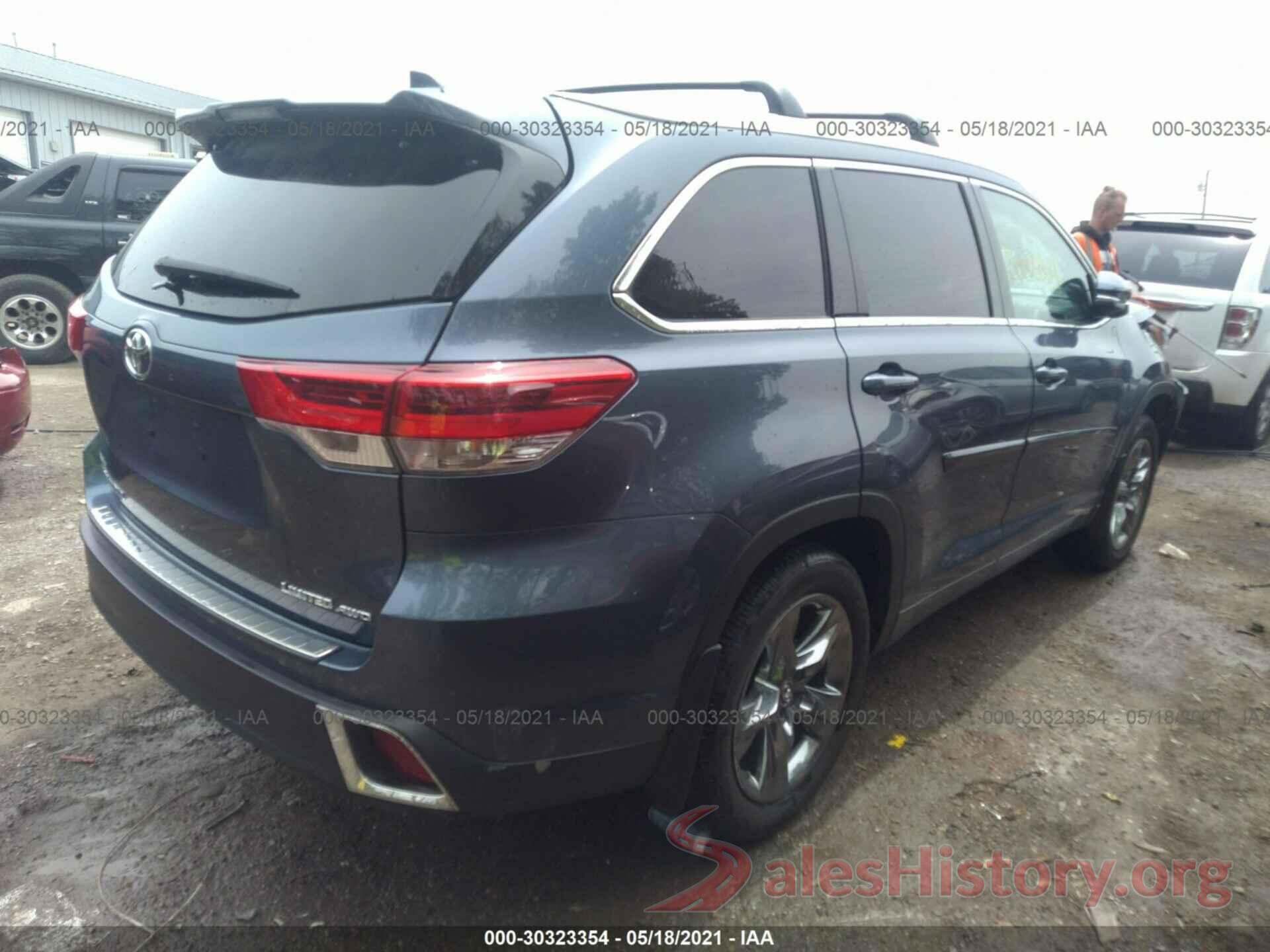 5TDDZRFH2KS708369 2019 TOYOTA HIGHLANDER