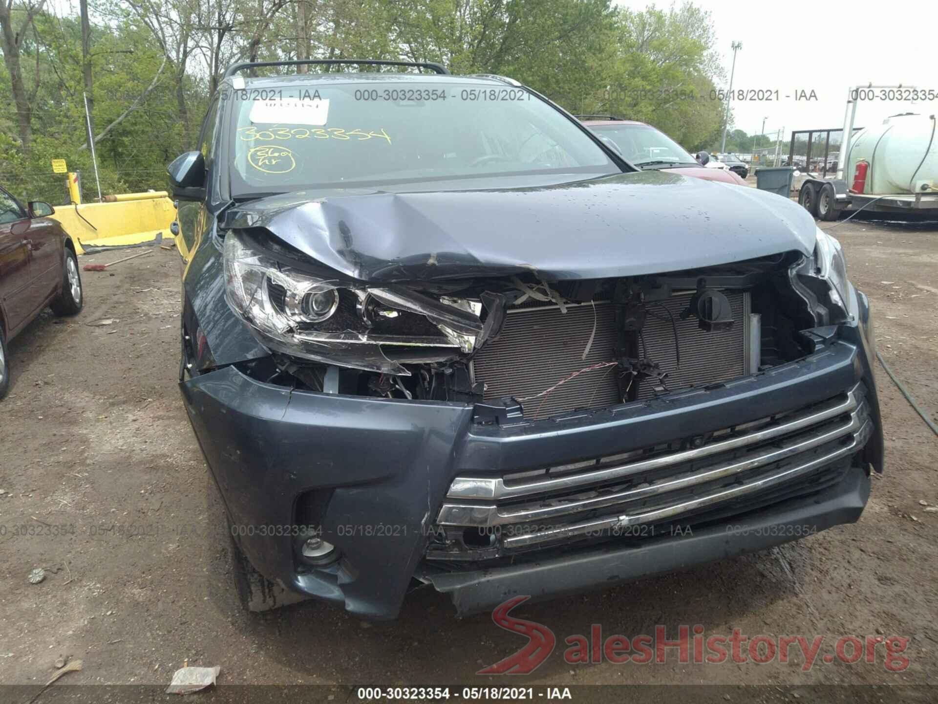 5TDDZRFH2KS708369 2019 TOYOTA HIGHLANDER