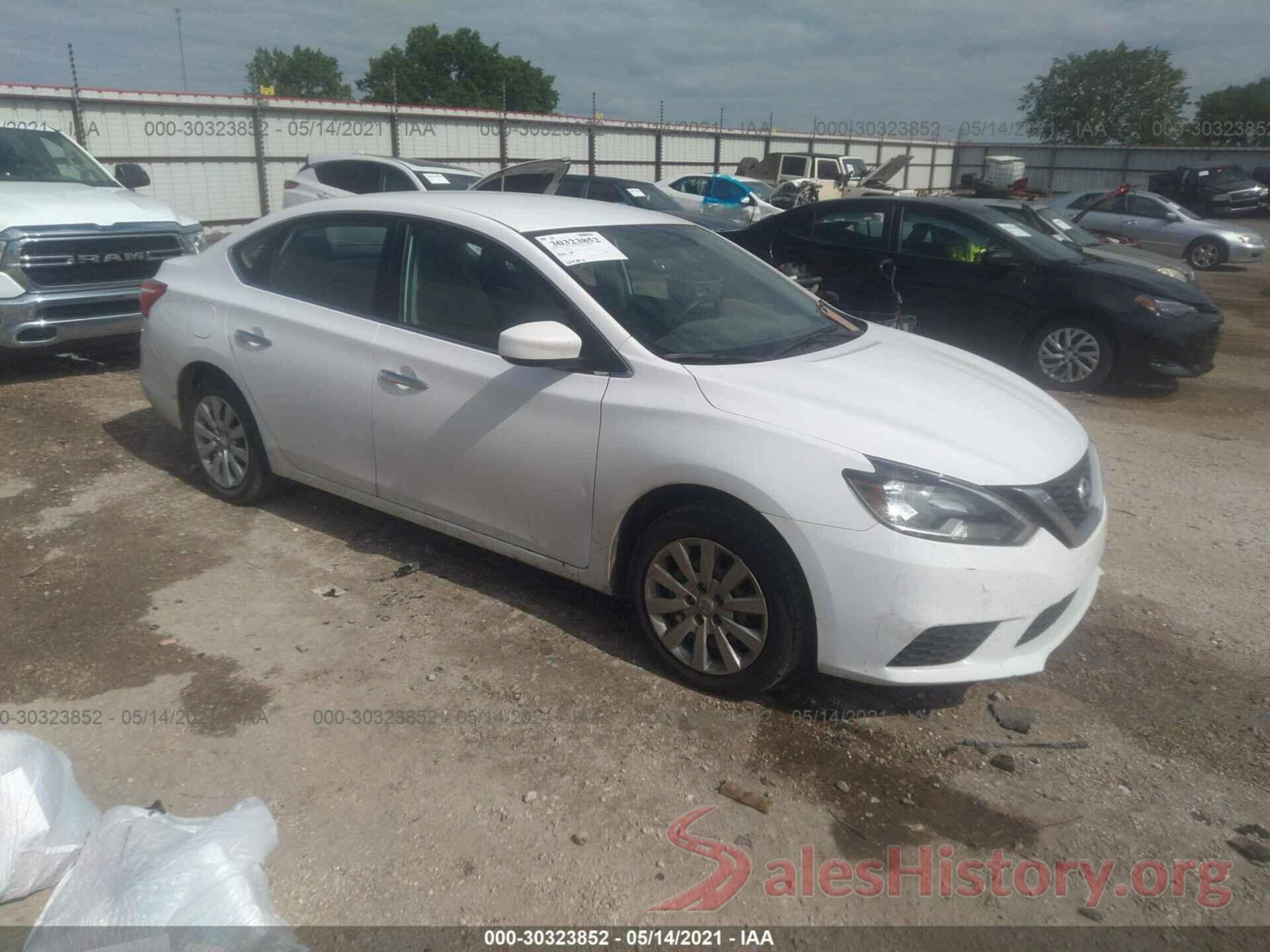 3N1AB7AP1HY322685 2017 NISSAN SENTRA