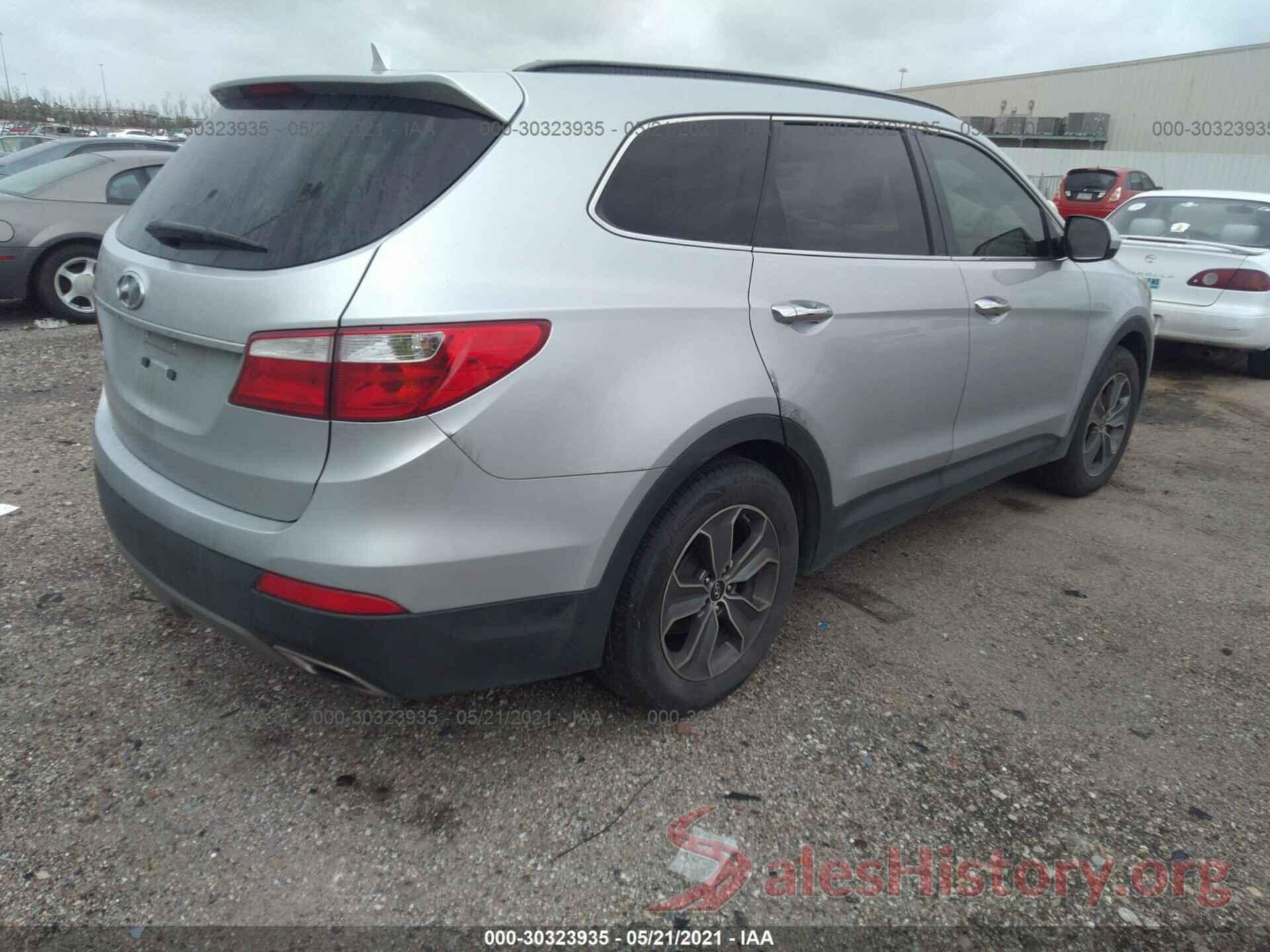 KM8SM4HFXGU159457 2016 HYUNDAI SANTA FE