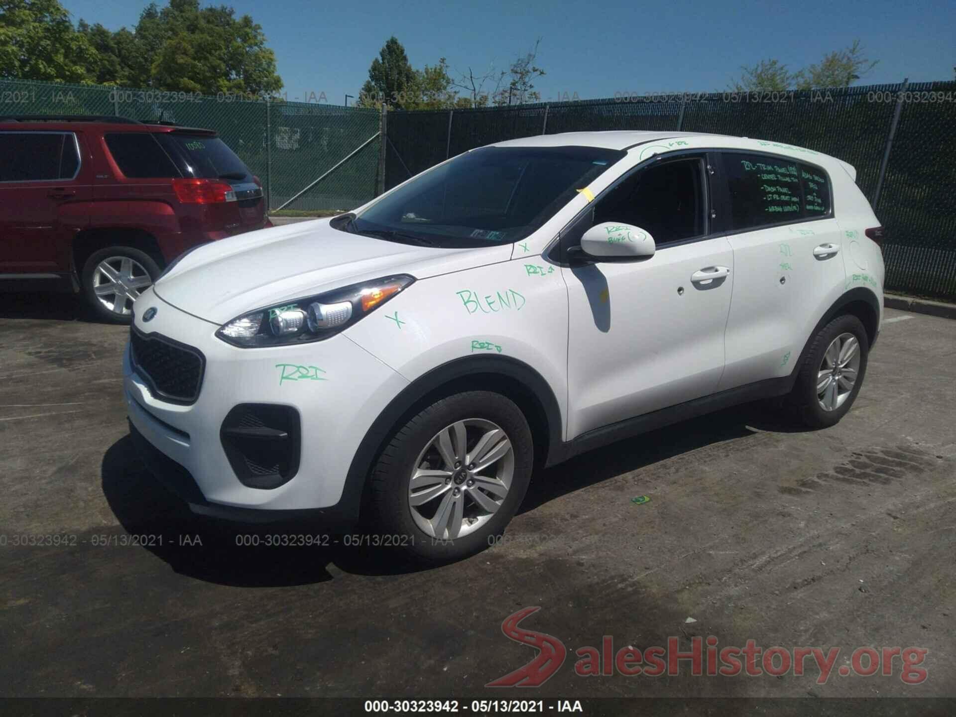 KNDPM3ACXJ7336261 2018 KIA SPORTAGE