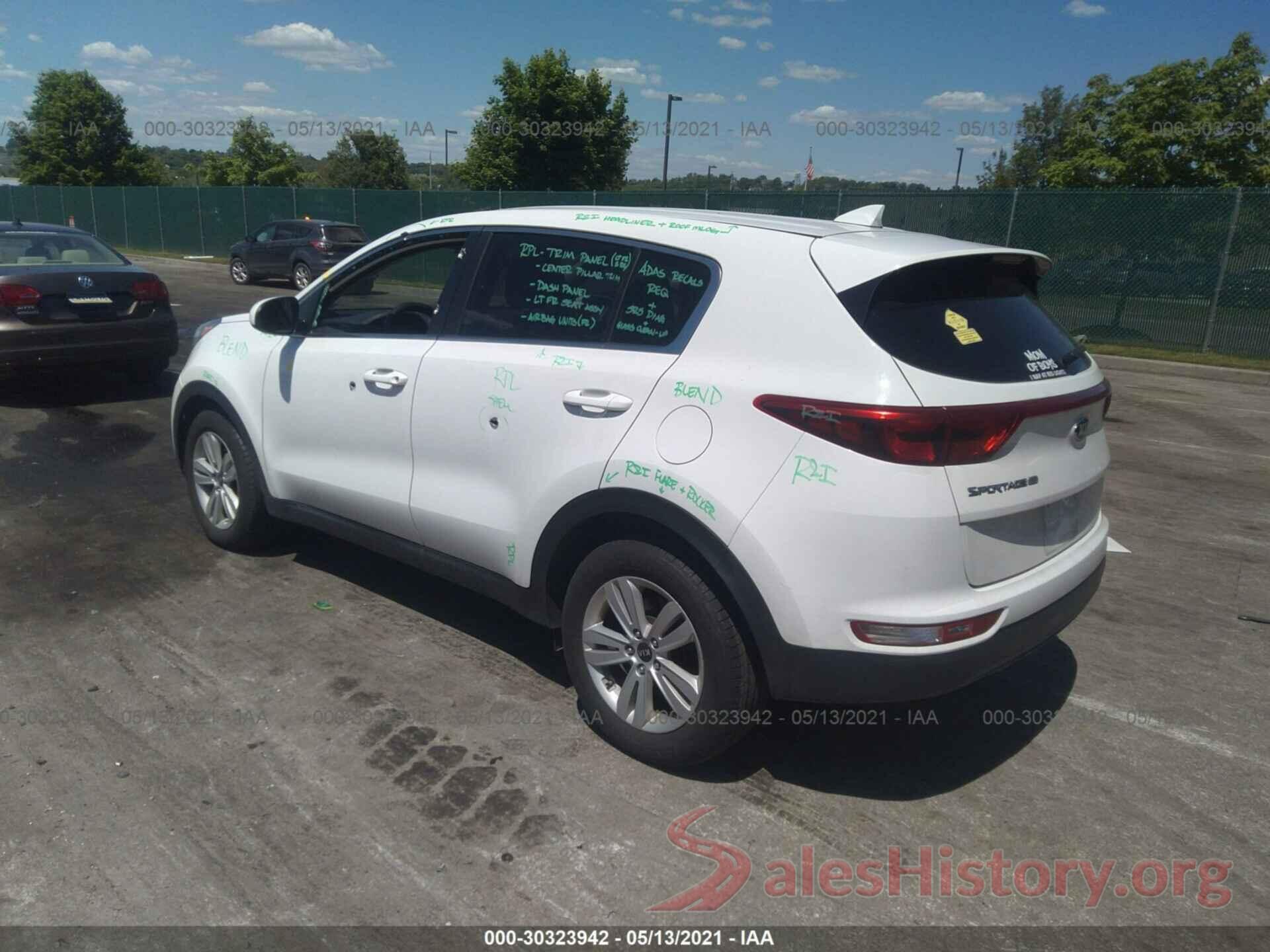 KNDPM3ACXJ7336261 2018 KIA SPORTAGE