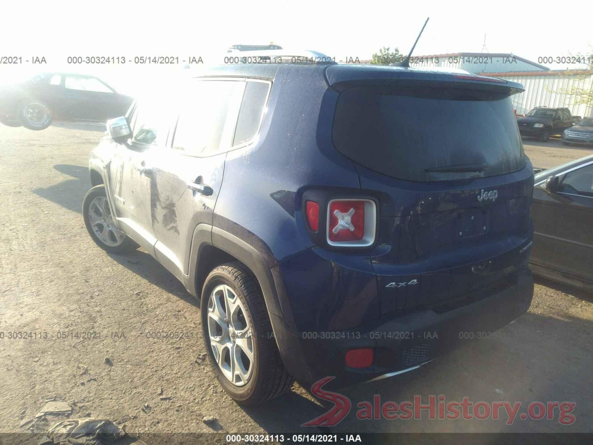 ZACCJBDT8GPC64016 2016 JEEP RENEGADE