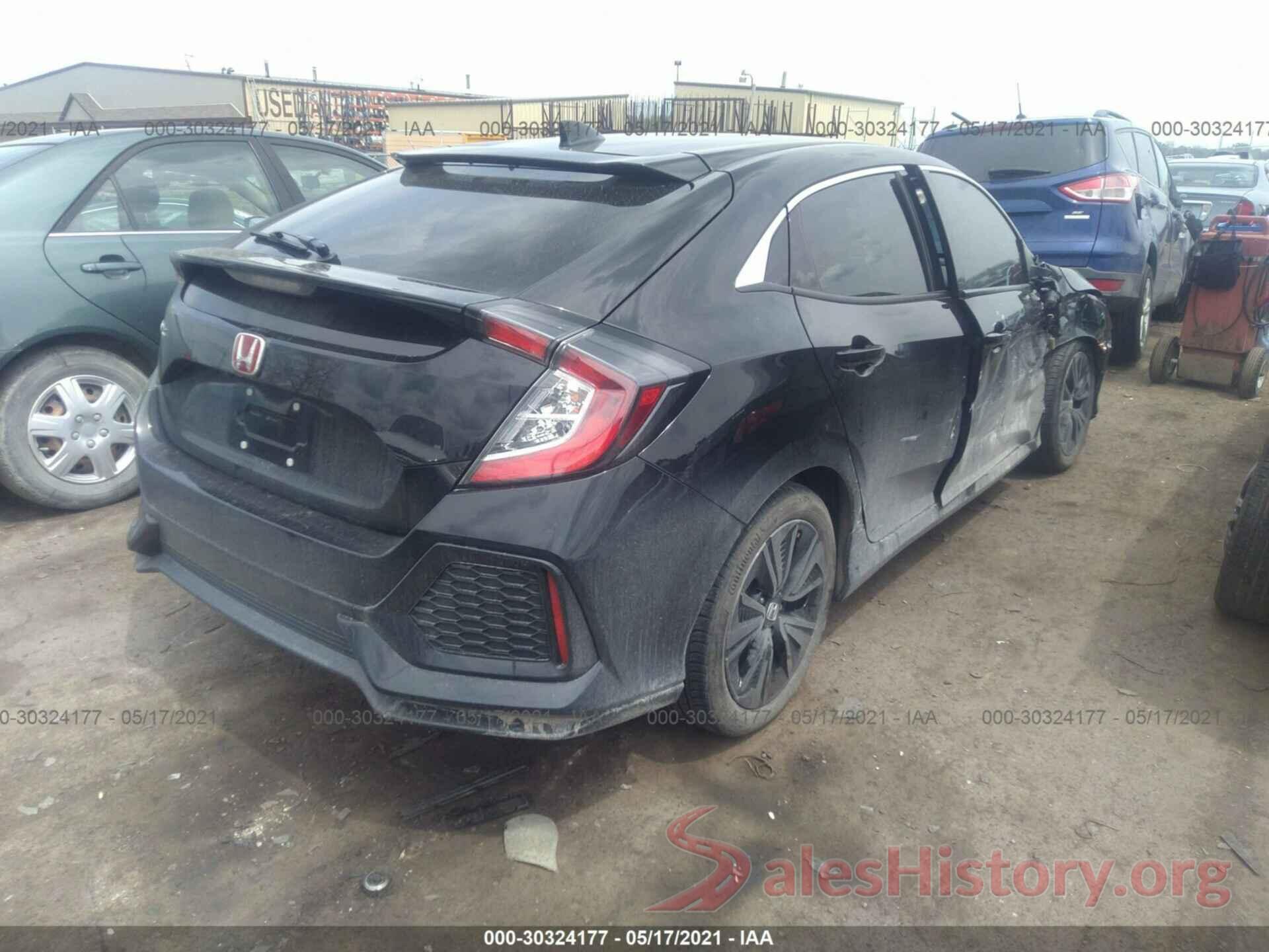 SHHFK7H72HU211226 2017 HONDA CIVIC HATCHBACK