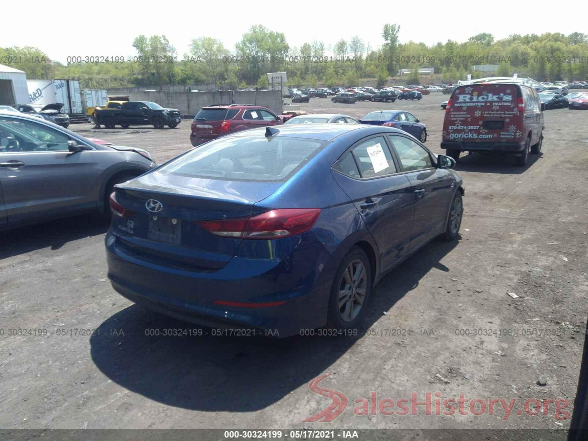 5NPD84LF1JH233777 2018 HYUNDAI ELANTRA