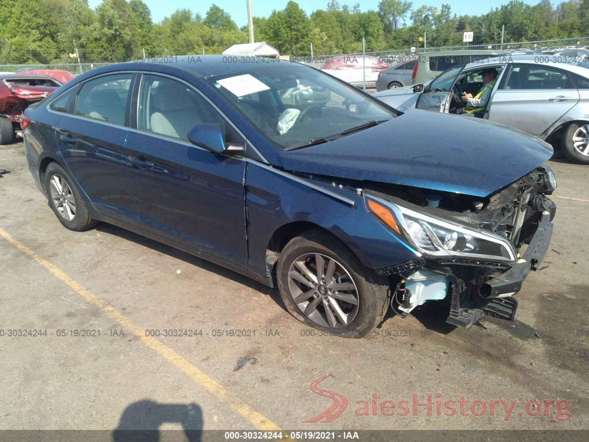 5NPE24AF4HH460951 2017 HYUNDAI SONATA