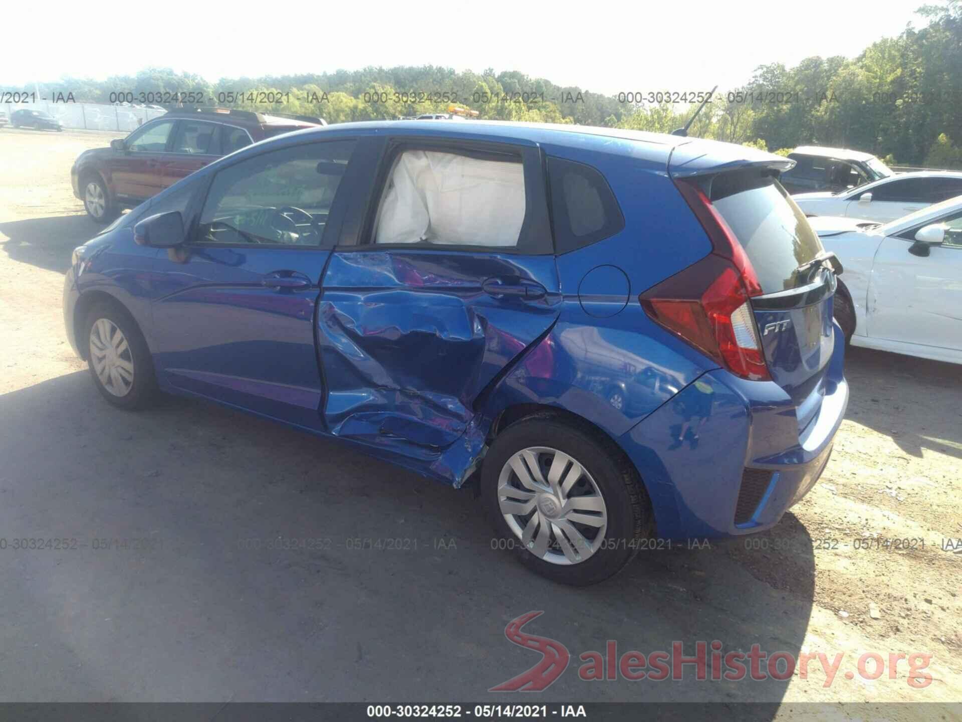 JHMGK5H50GX010534 2016 HONDA FIT