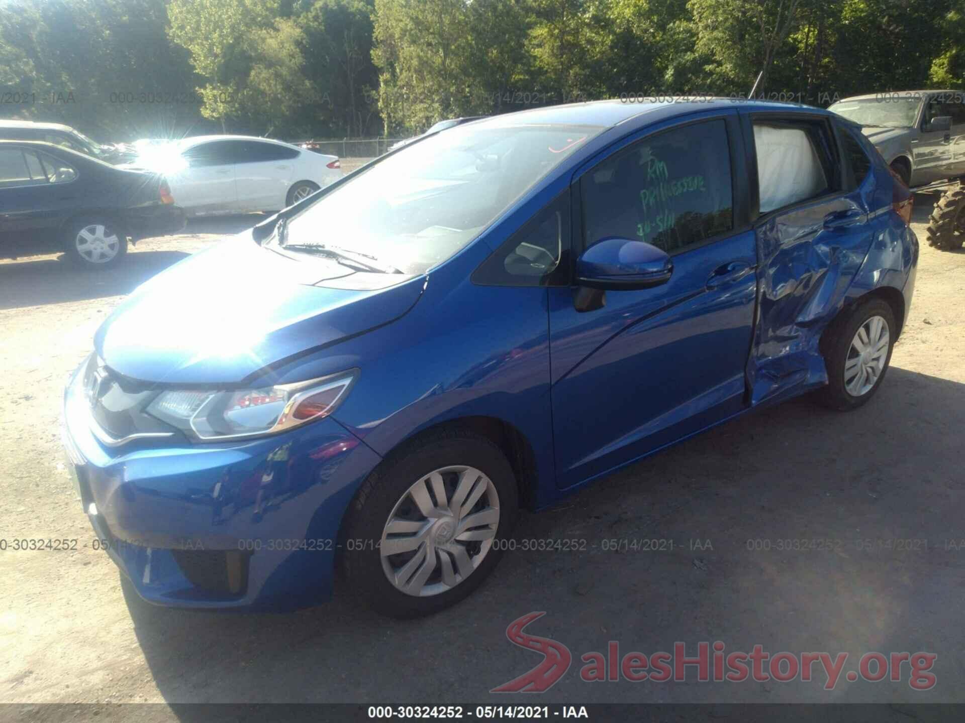 JHMGK5H50GX010534 2016 HONDA FIT