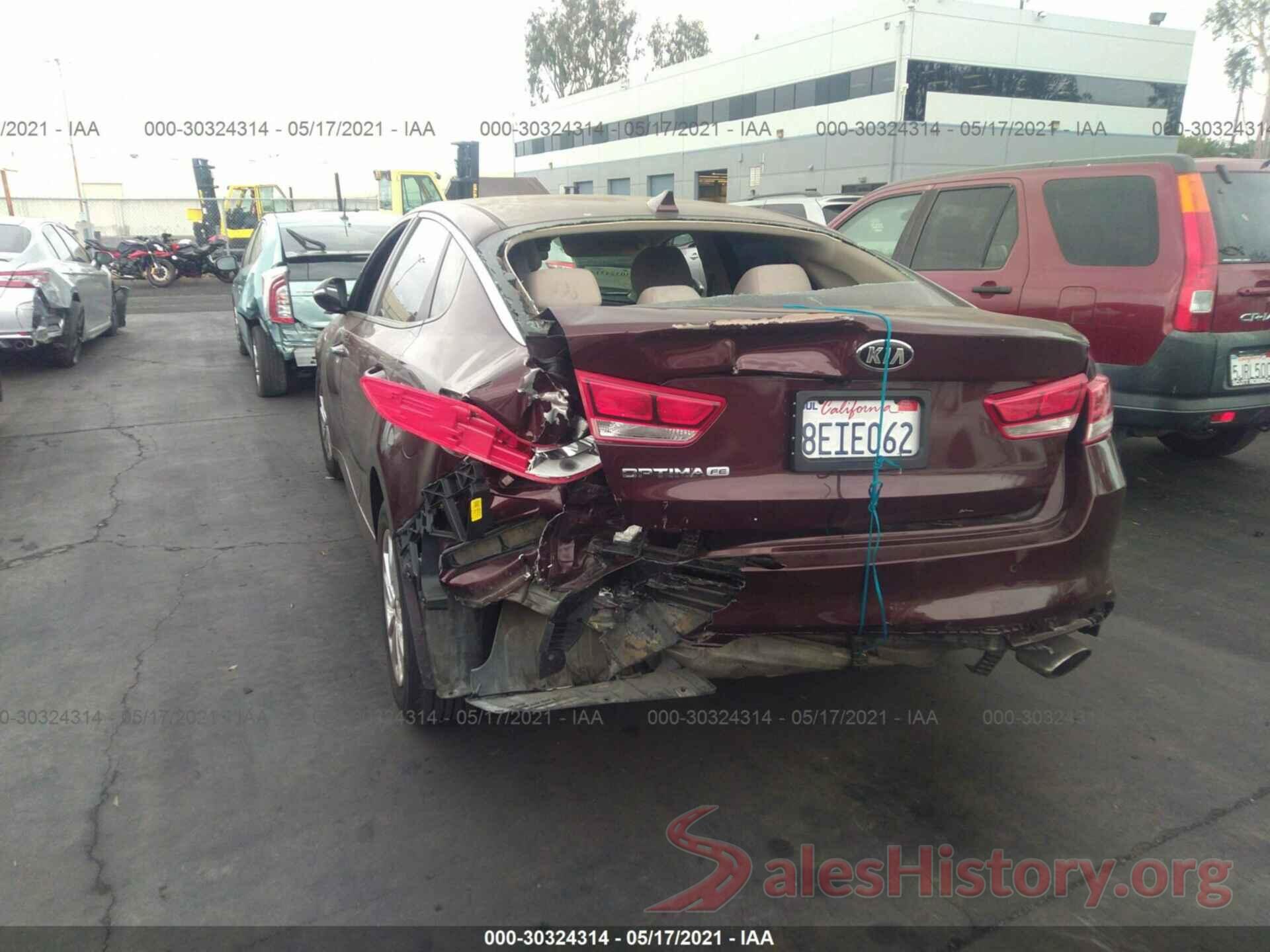 5XXGT4L3XJG205604 2018 KIA OPTIMA