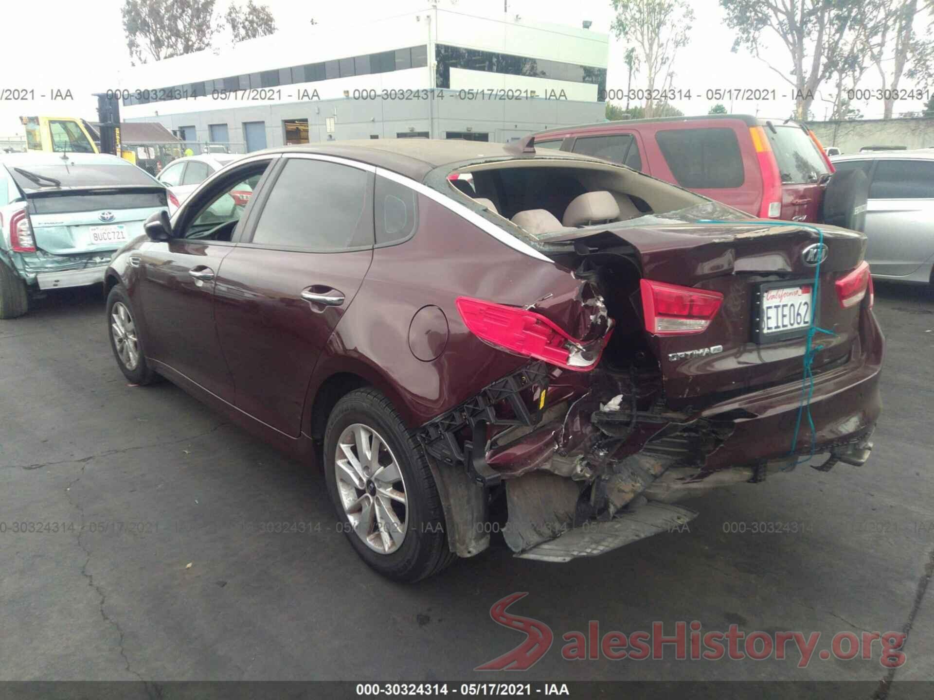 5XXGT4L3XJG205604 2018 KIA OPTIMA