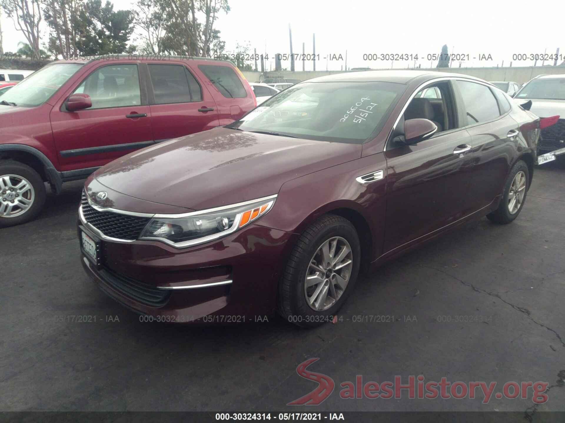 5XXGT4L3XJG205604 2018 KIA OPTIMA