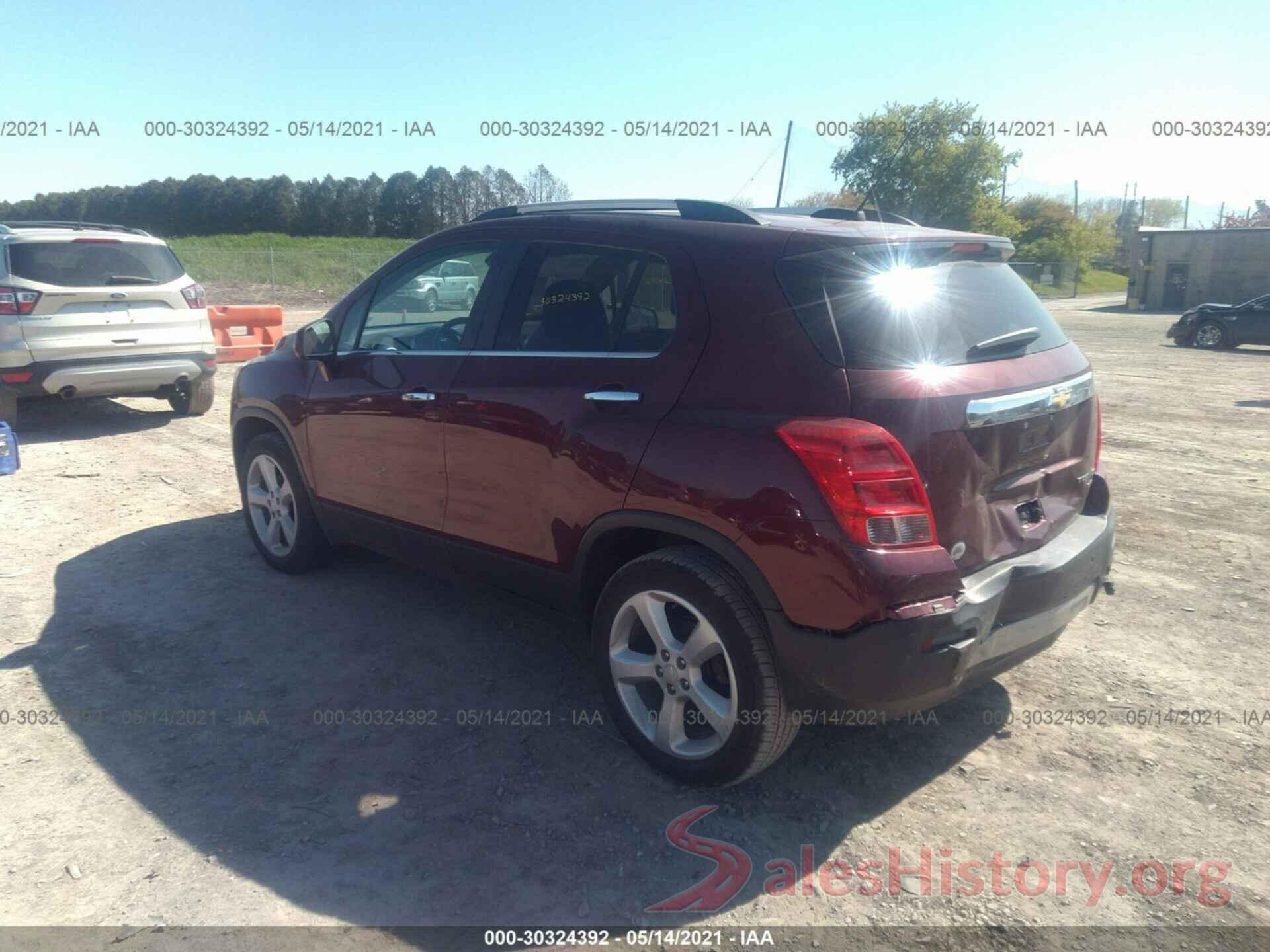 3GNCJRSBXGL234518 2016 CHEVROLET TRAX