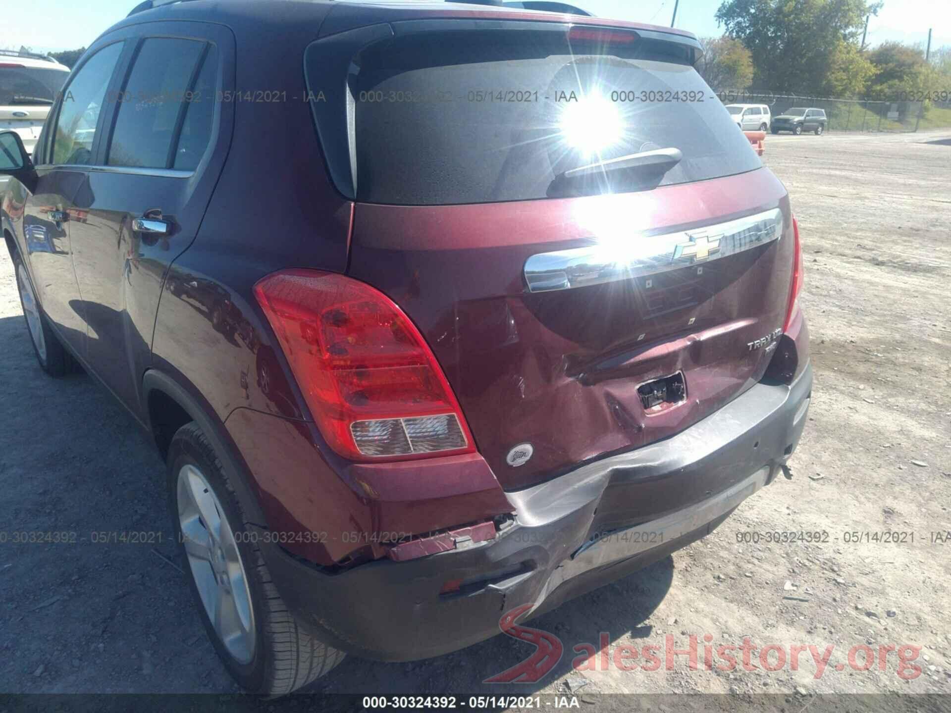 3GNCJRSBXGL234518 2016 CHEVROLET TRAX