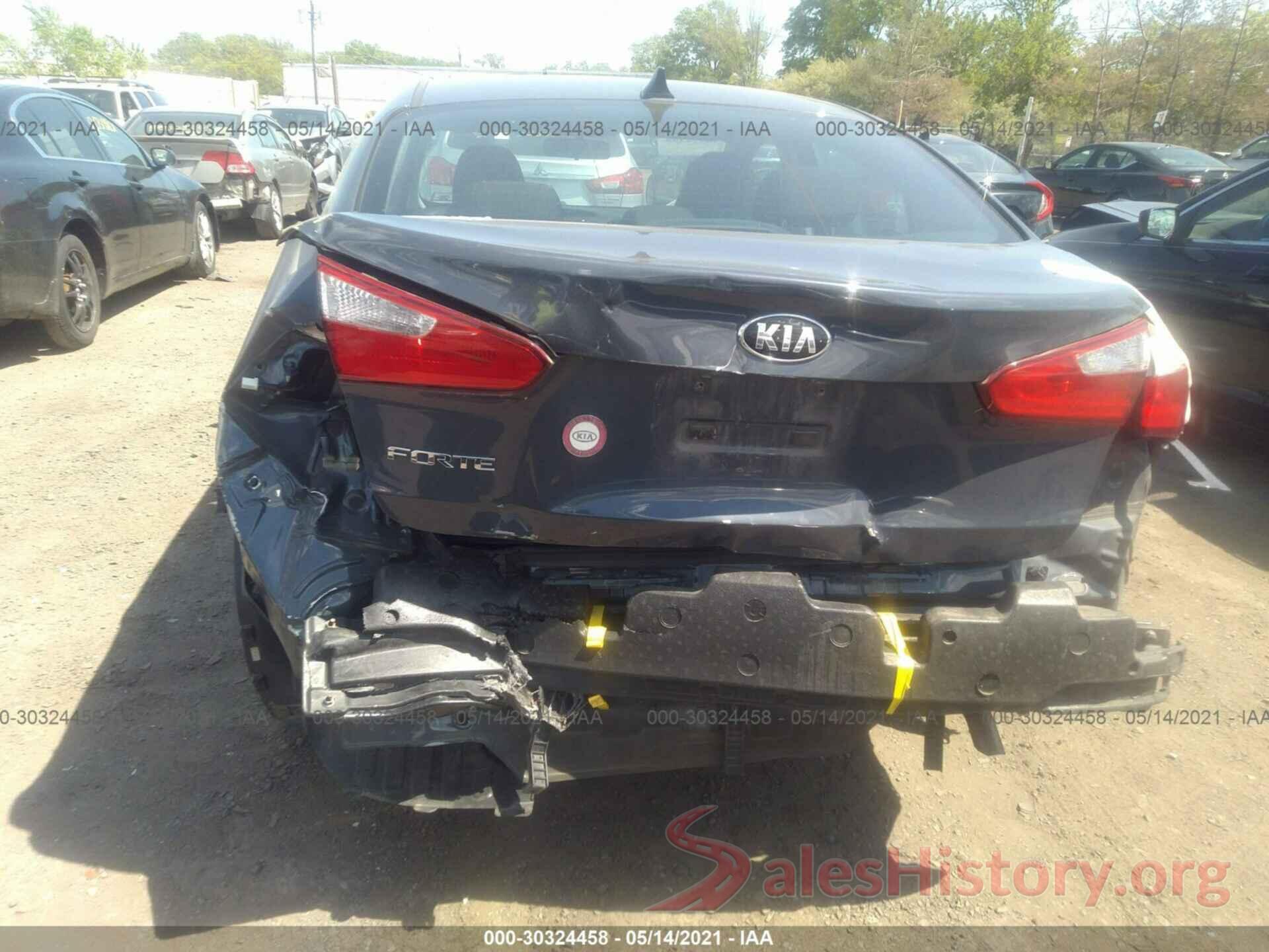 KNAFK4A63G5493746 2016 KIA FORTE