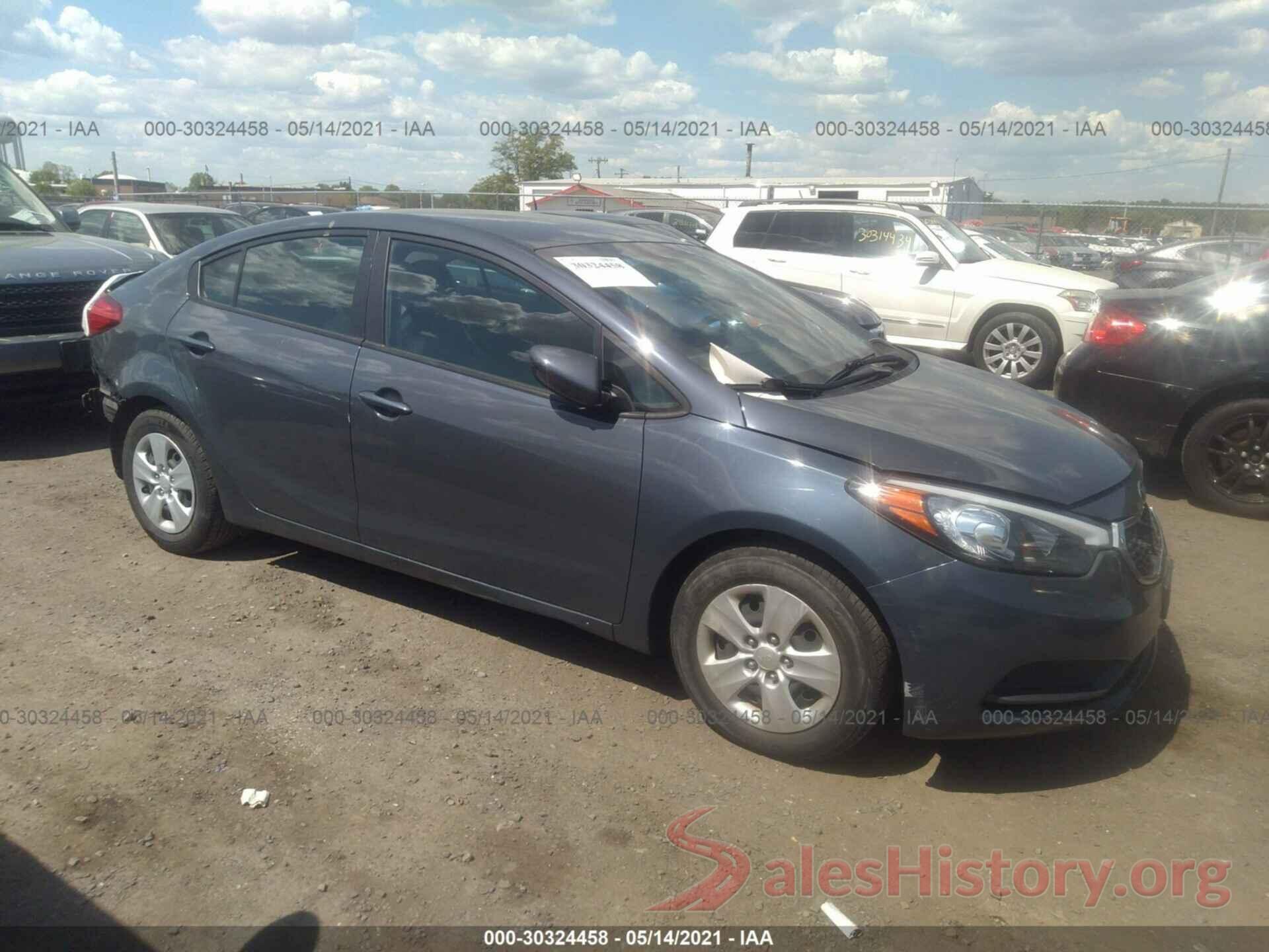 KNAFK4A63G5493746 2016 KIA FORTE